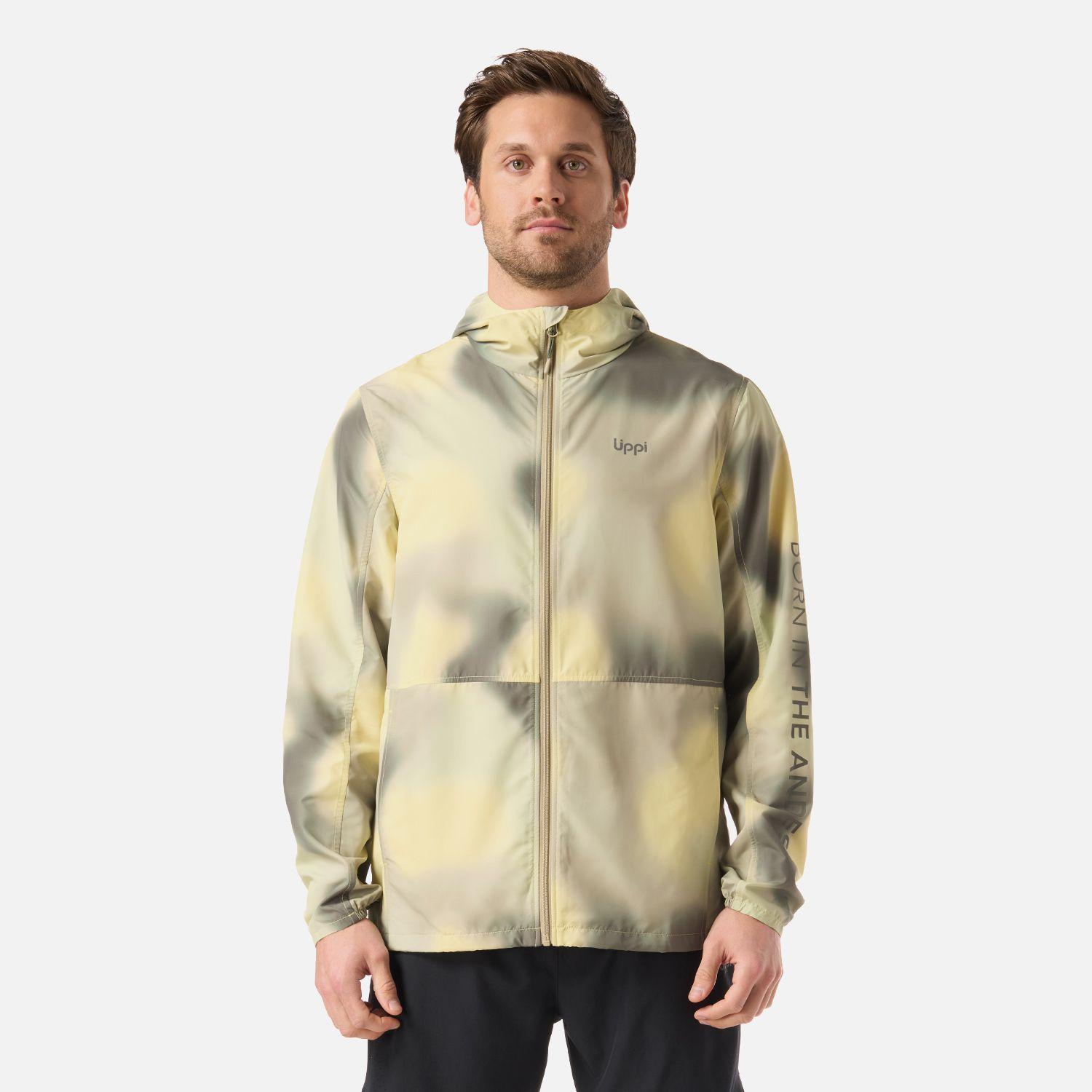 Chaqueta Hombre Nightfall WindBreaker Hoody Jacket Verde Lippi V26-0
