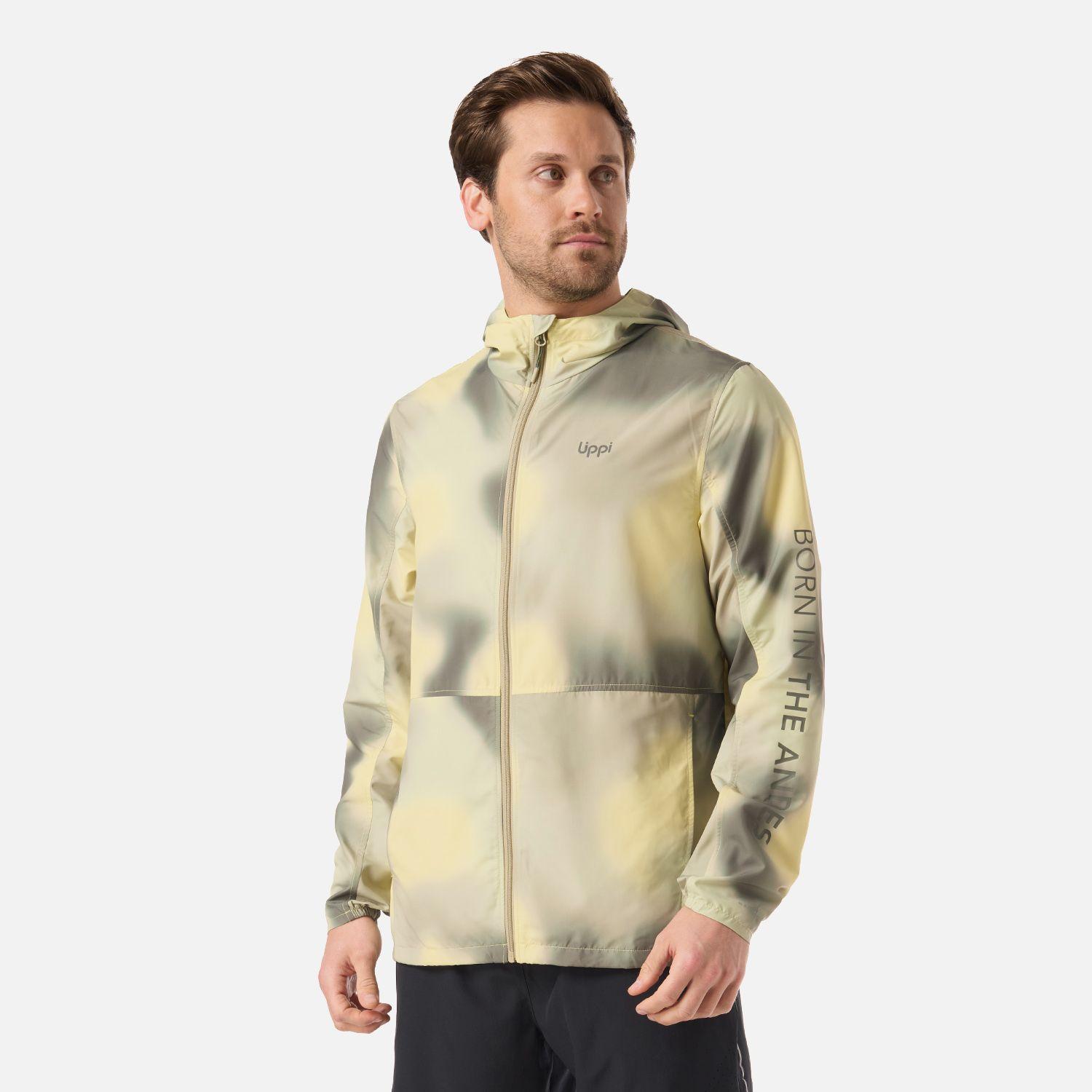 Chaqueta Hombre Nightfall WindBreaker Hoody Jacket Verde Lippi V26-1