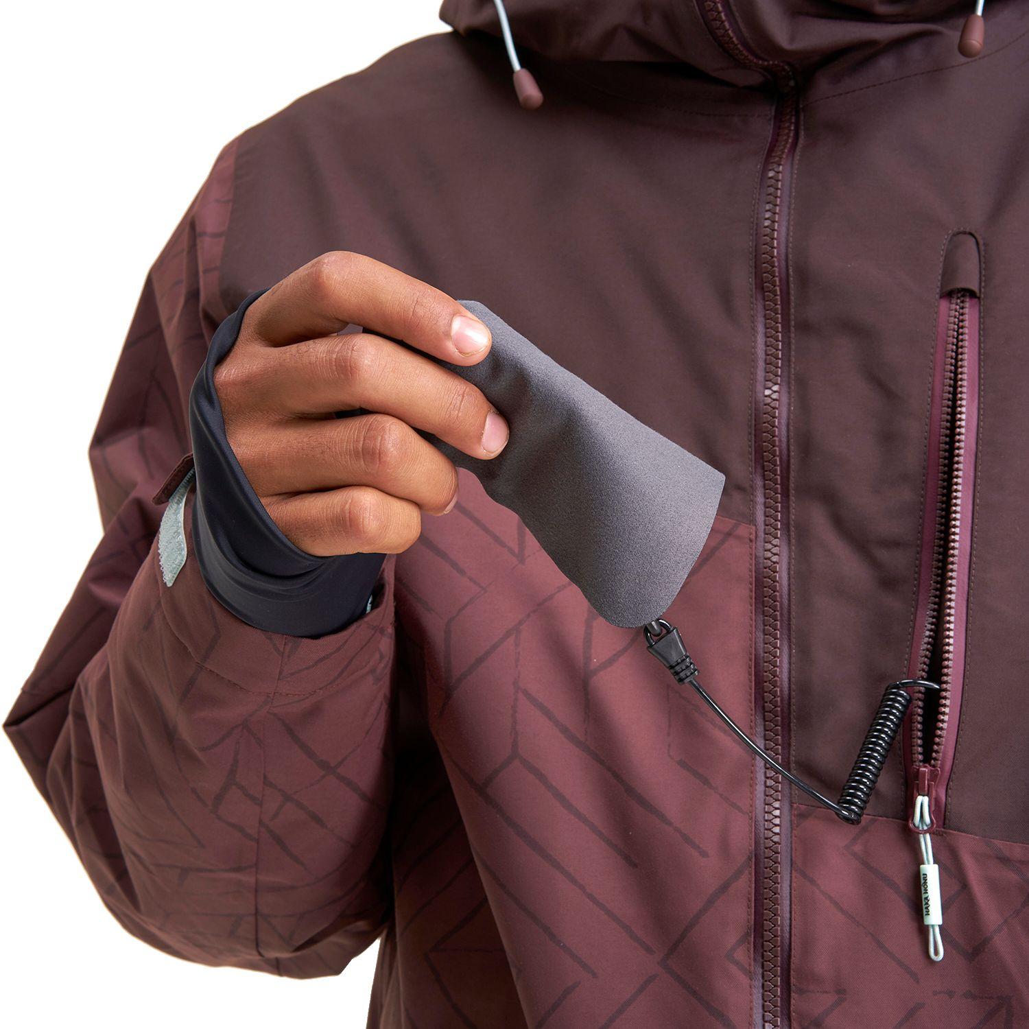 Chaqueta Hombre Yeti Burdeo Haka Honu I20-4