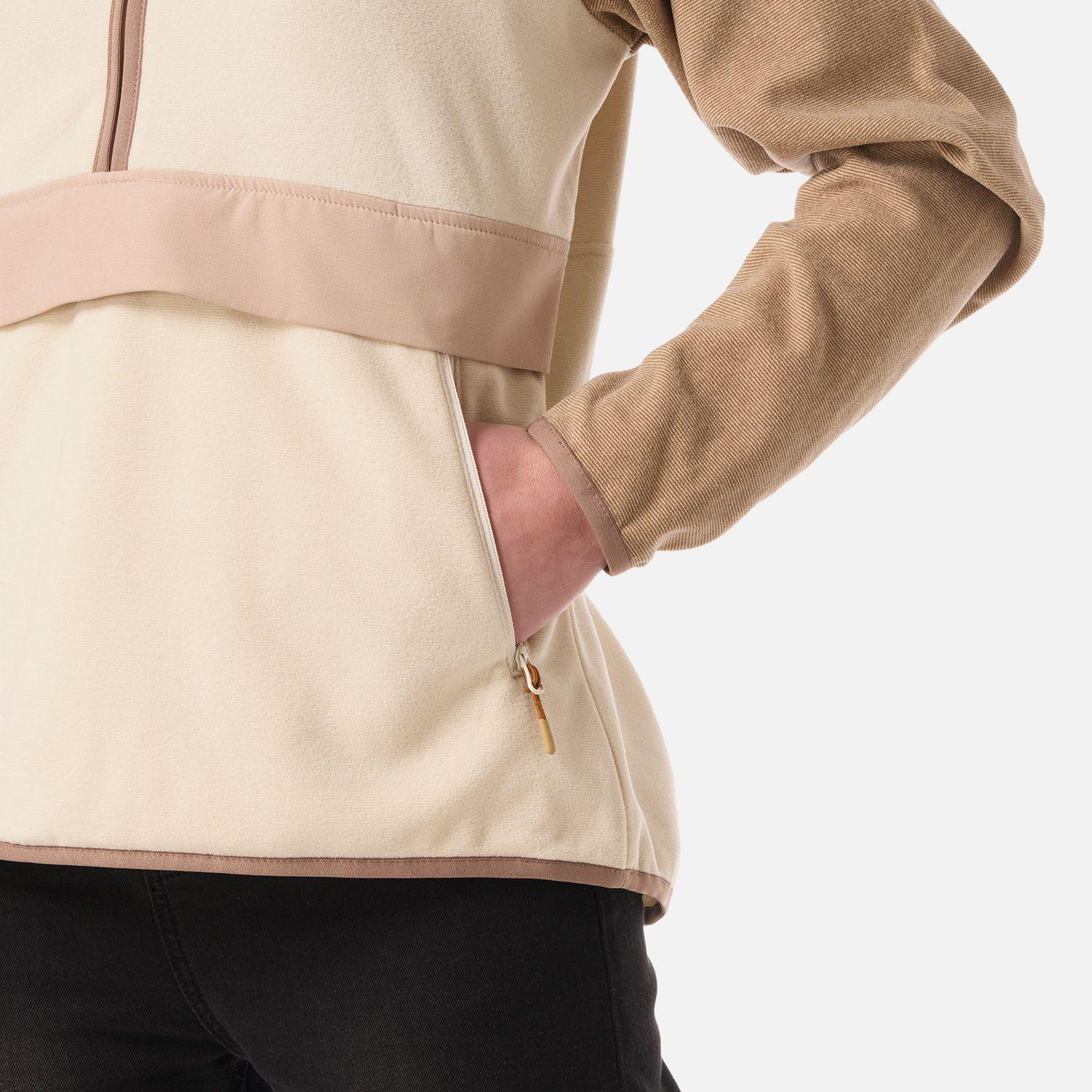 Polar Mujer Fireplace 1/4 Zip Sweatshirt Crema Lippi V26-4