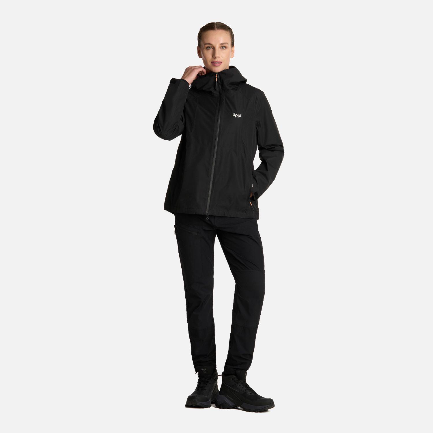 Chaqueta Mujer Shield B-Dry Hoody Jacket Negro Lippi I25-8