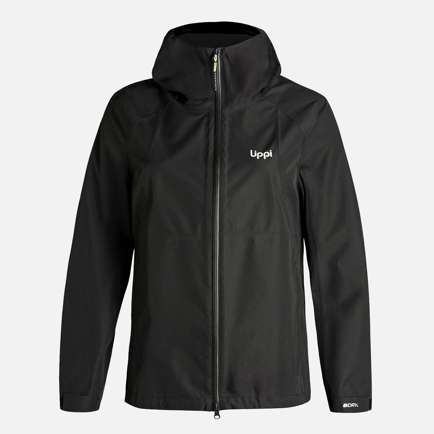 Chaqueta Mujer Shield B-Dry Hoody Jacket Negro Lippi I25-9