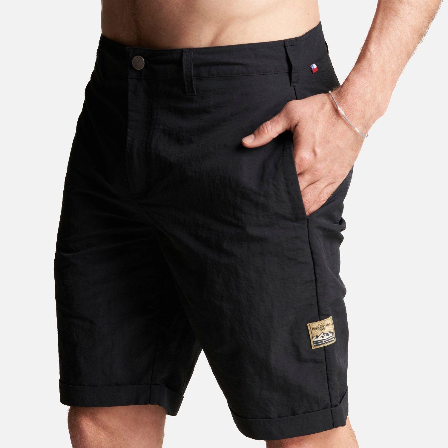 Short Hombre Triangulo de las Bermudas Negro Haka Honu V23-4