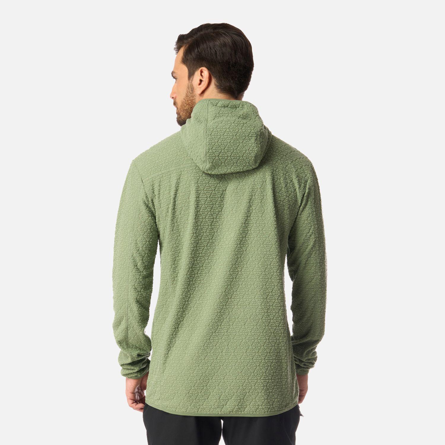 Polerón Hombre Jacaranda Nano-F 1/4 Zip Hoody Jade Oscuro Lippi-2