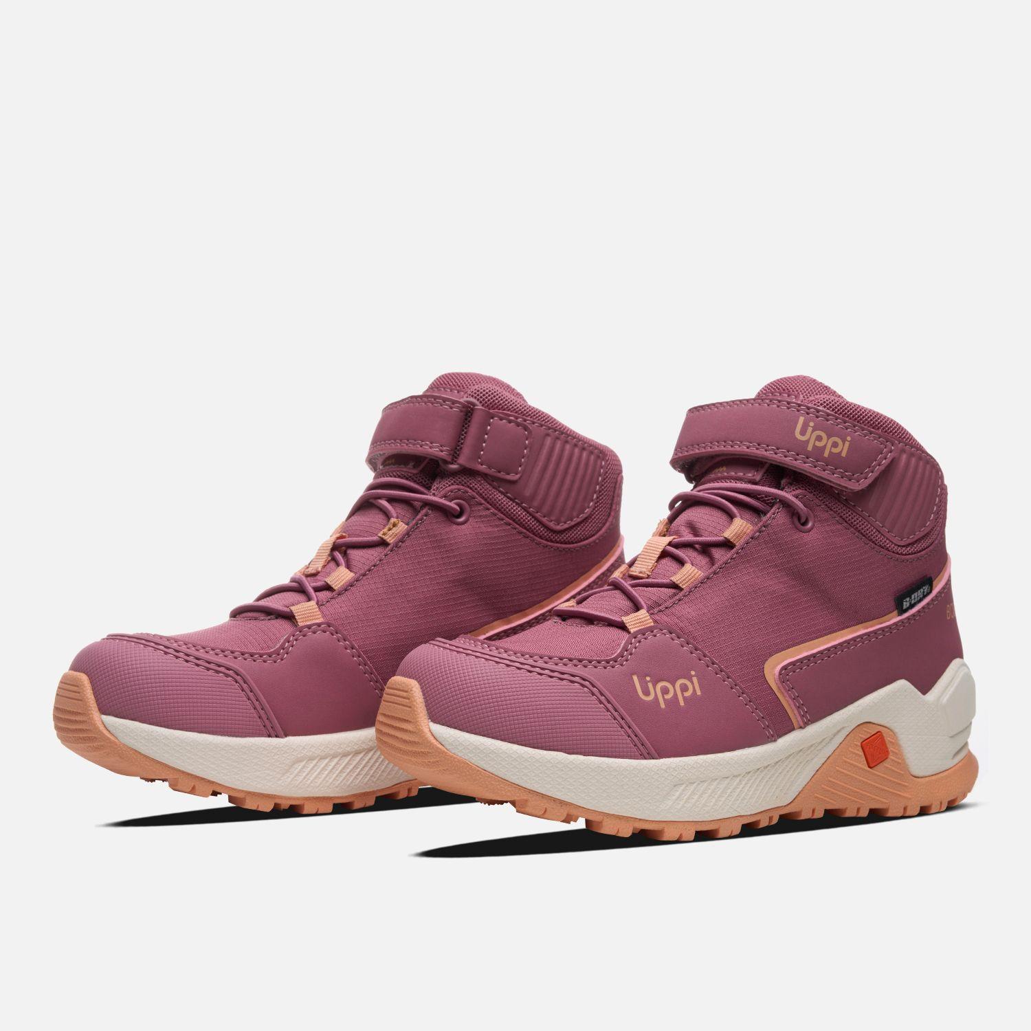 Zapatilla Niña Motion Mid Kids B-dry Rosa Oscuro Lippi I26-3