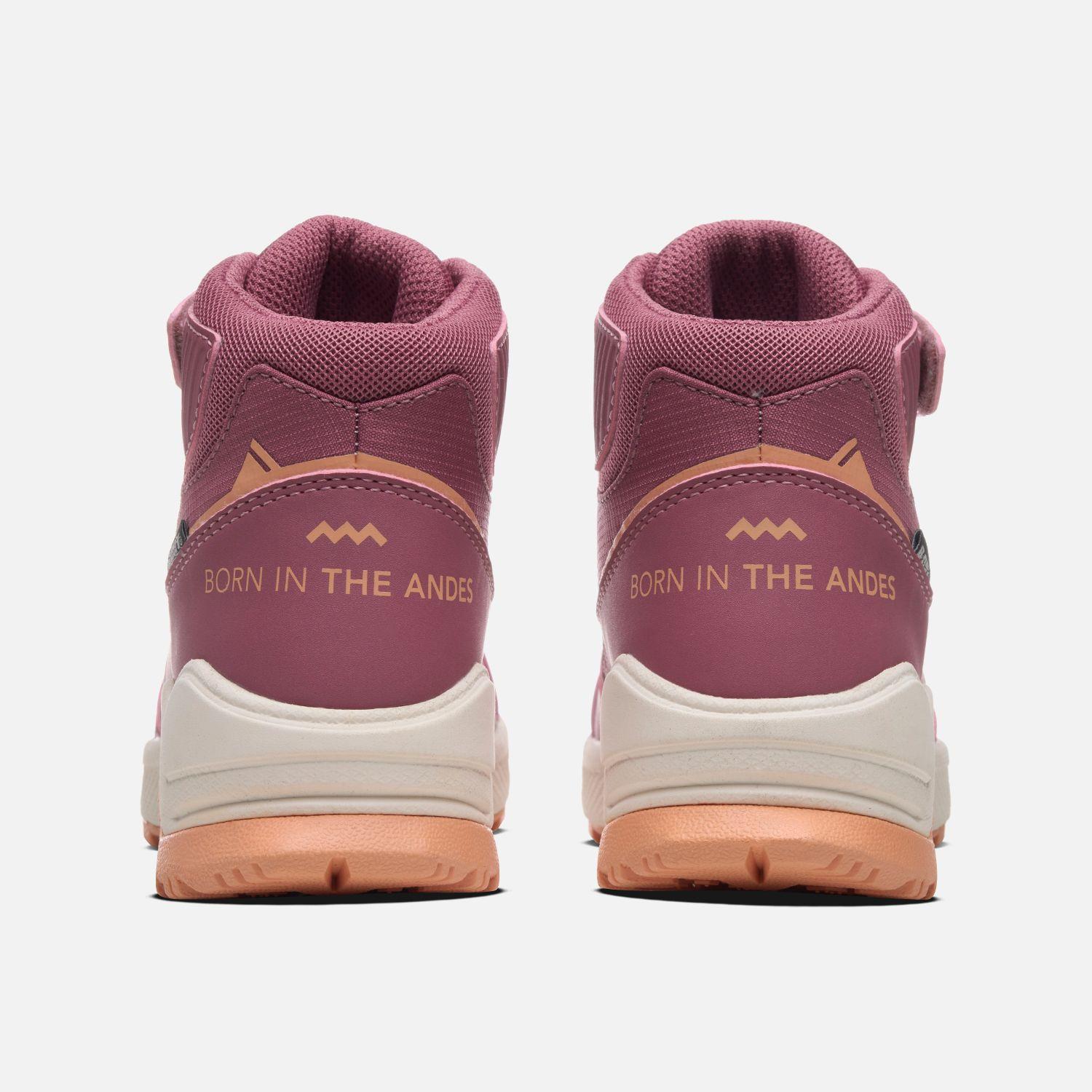 Zapatilla Niña Motion Mid Kids B-dry Rosa Oscuro Lippi I26-4