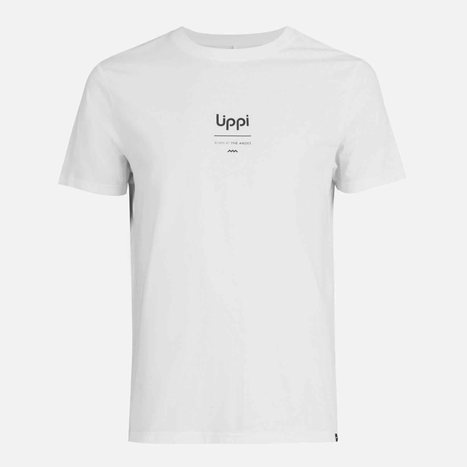 Polera Hombre Lippi Born at the Andes T-Shirt Blanco Lippi-0