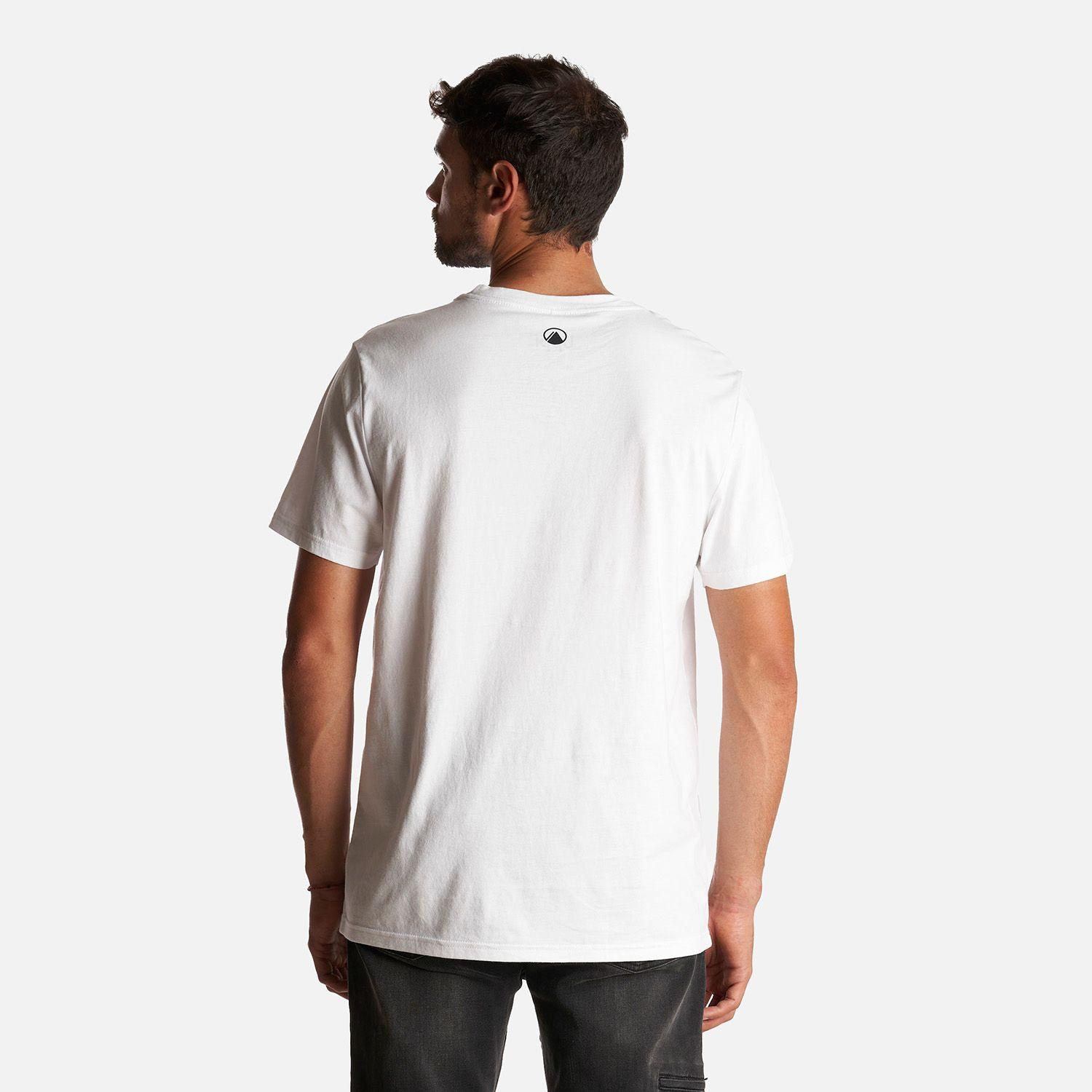 Polera Hombre Lippi Born at the Andes T-Shirt Blanco Lippi-3