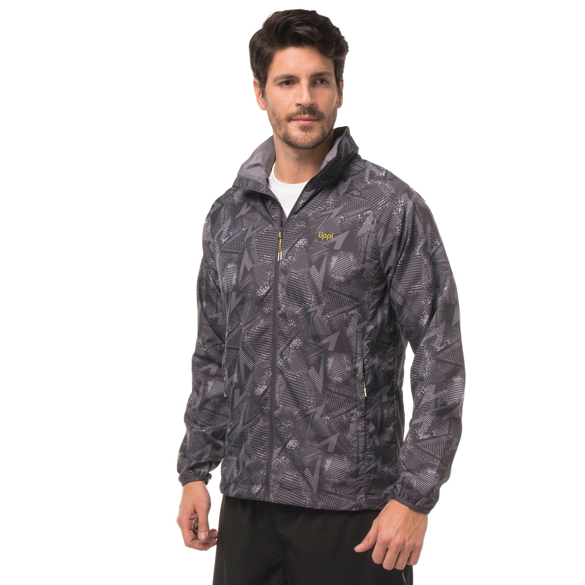 Chaqueta Hombre Mist Windbreaker Hoody Jacket Azul Oscuro Lippi-1