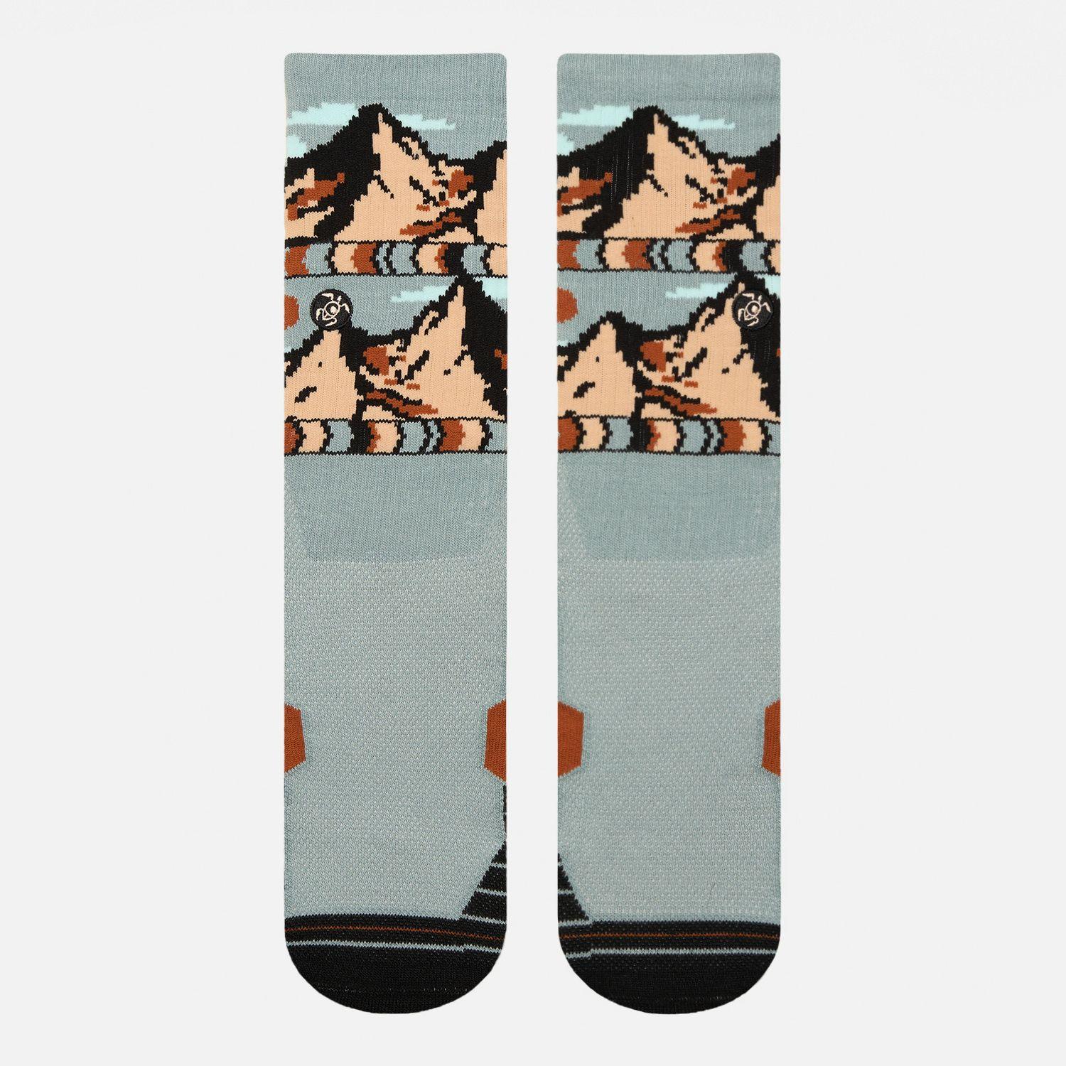 Calcetines Hombre Sendero Verde Claro Haka Honu-1