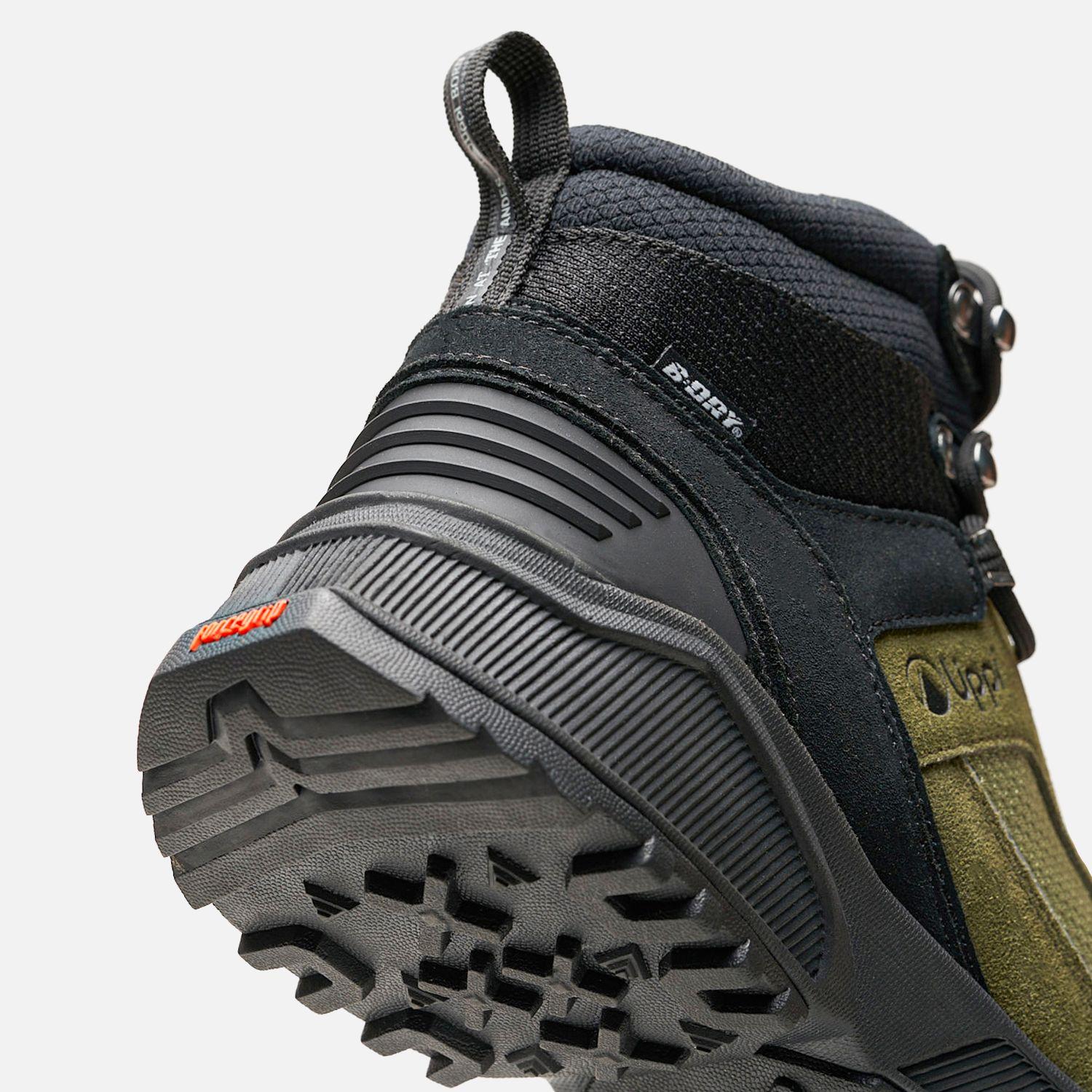 Botín Hombre Hill Hiker Verde / Negro Lippi V25-6