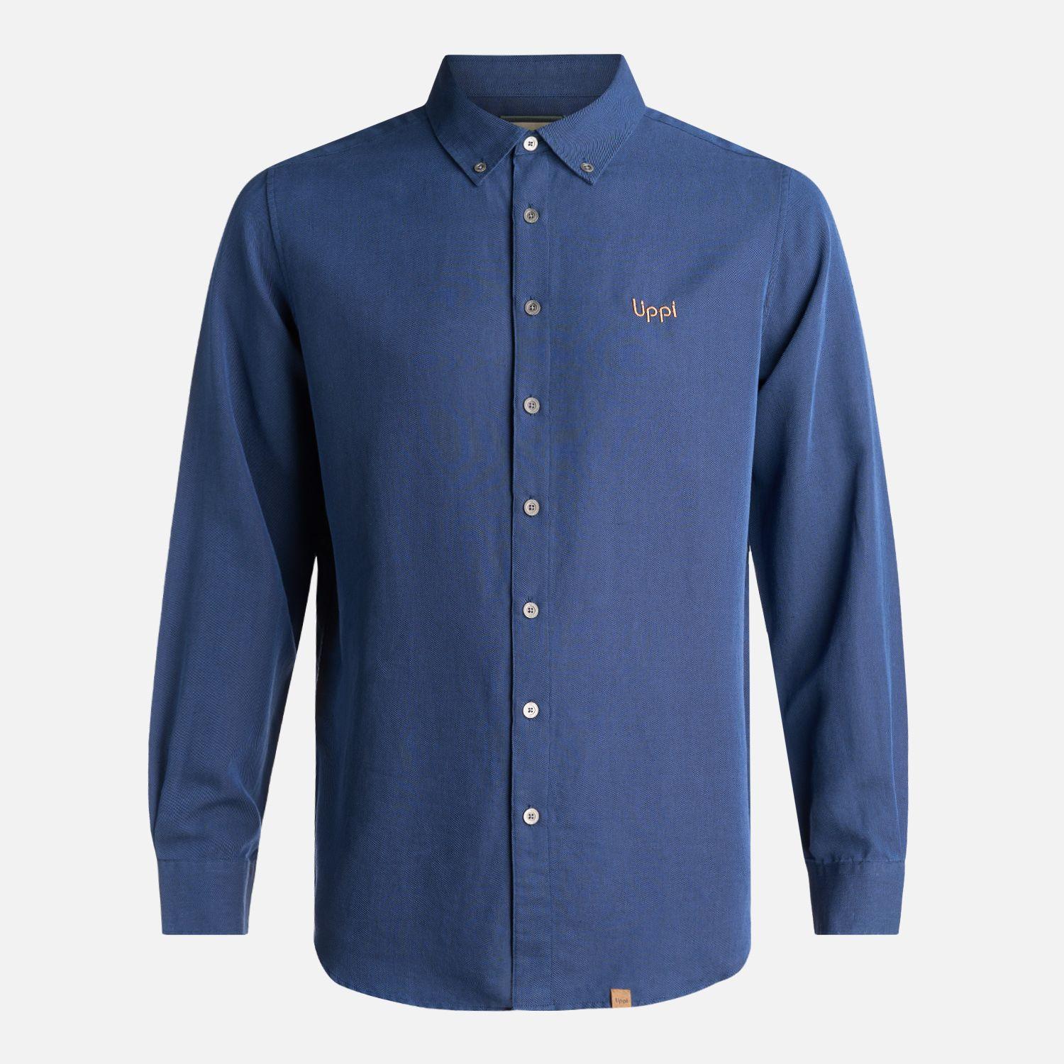 Camisa Hombre DayBreak B-Dry Shirt Azul Marino Lippi-0