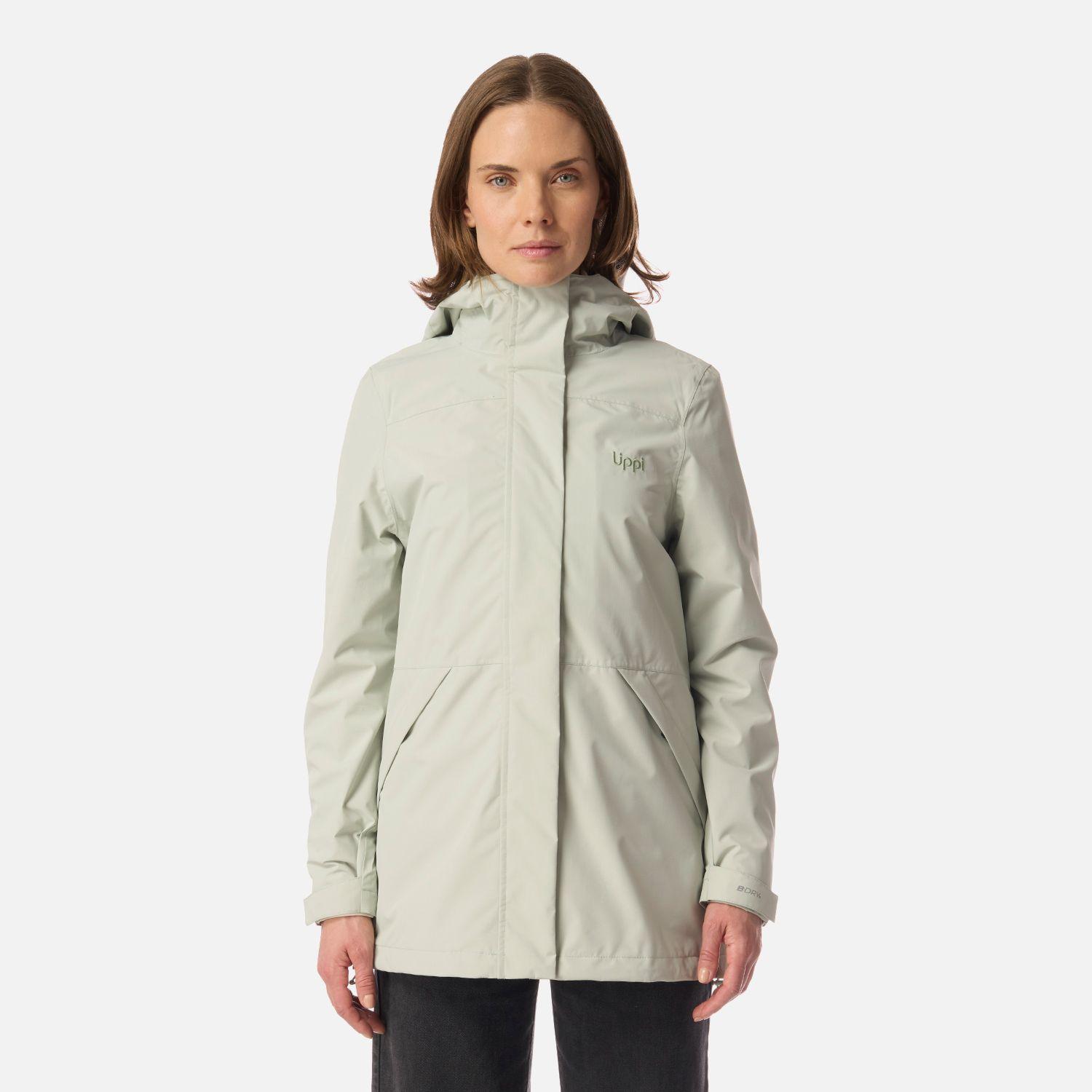 Chaqueta Mujer Lake Fusion 3 B-Dry Jacket Verde Agua Lippi I26-0