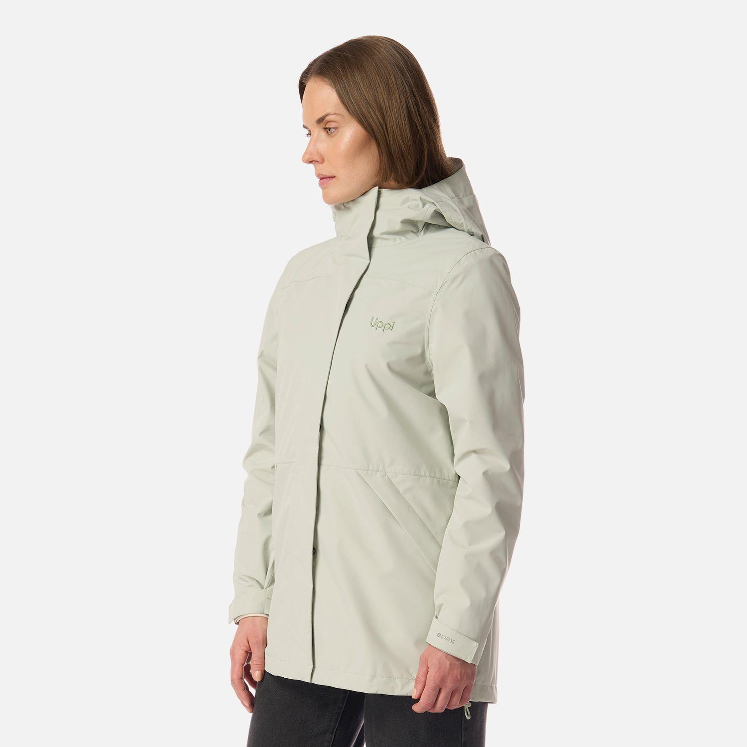 Chaqueta Mujer Lake Fusion 3 B-Dry Jacket Verde Agua Lippi I26-1