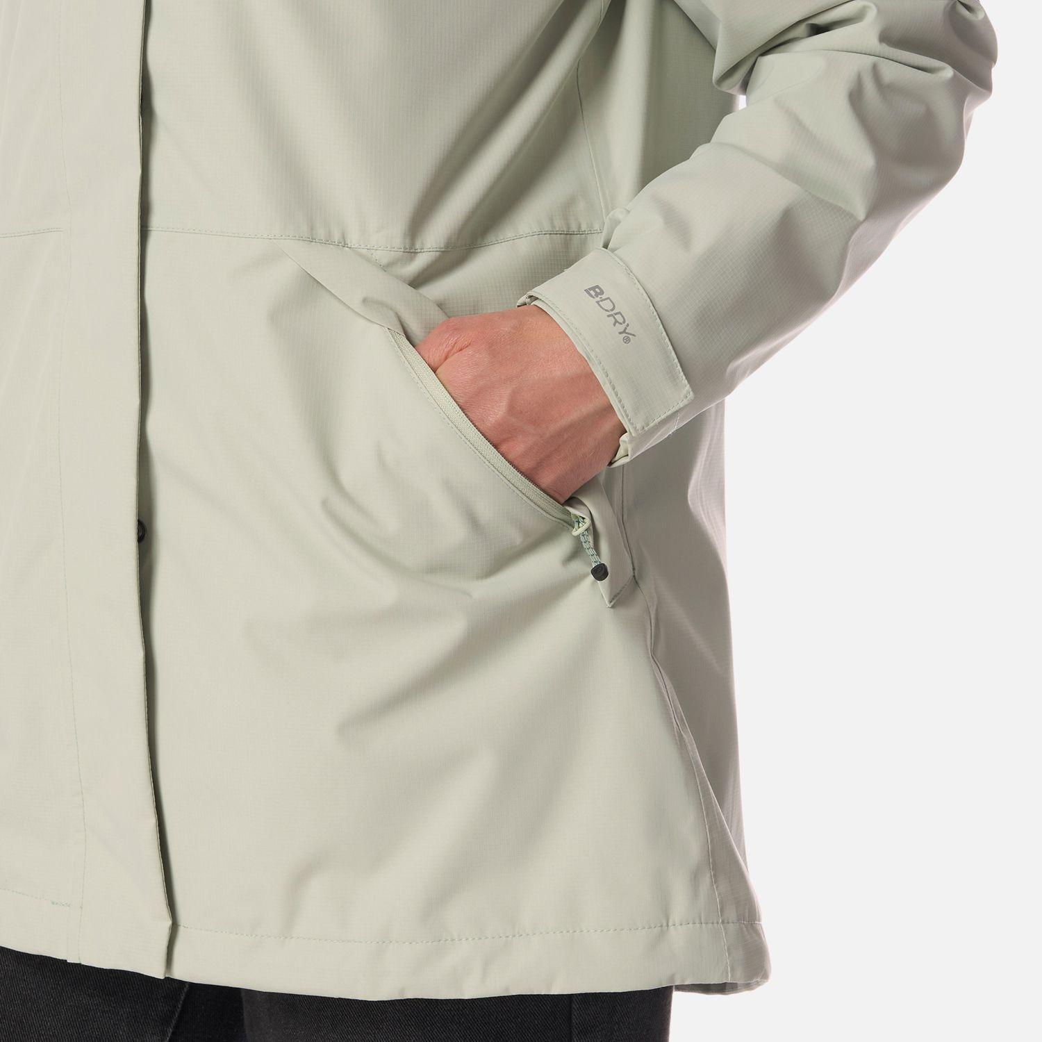 Chaqueta Mujer Lake Fusion 3 B-Dry Jacket Verde Agua Lippi I26-4