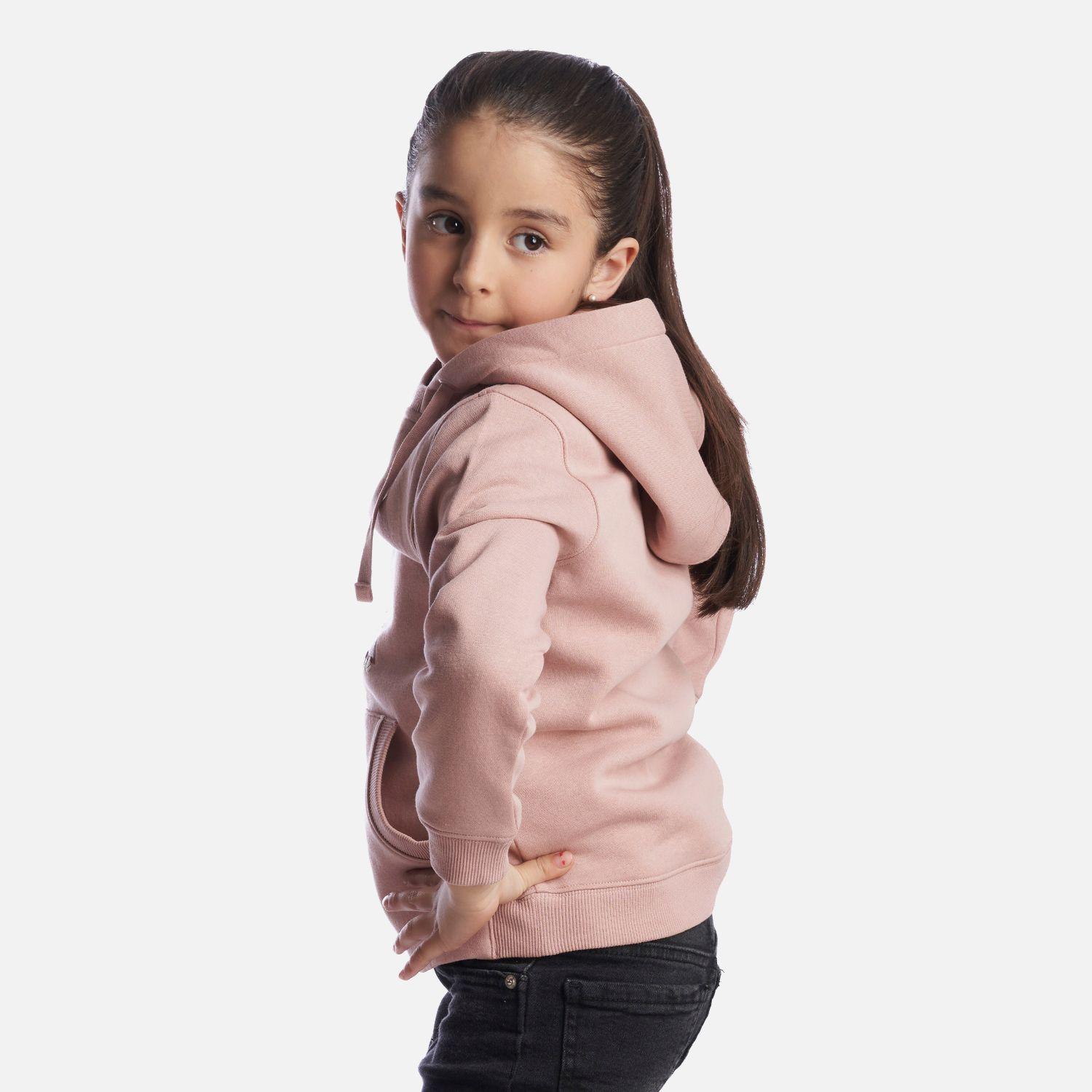 Poleron Niña Insigne Hoody Sweatshirt Rosa Lippi-2