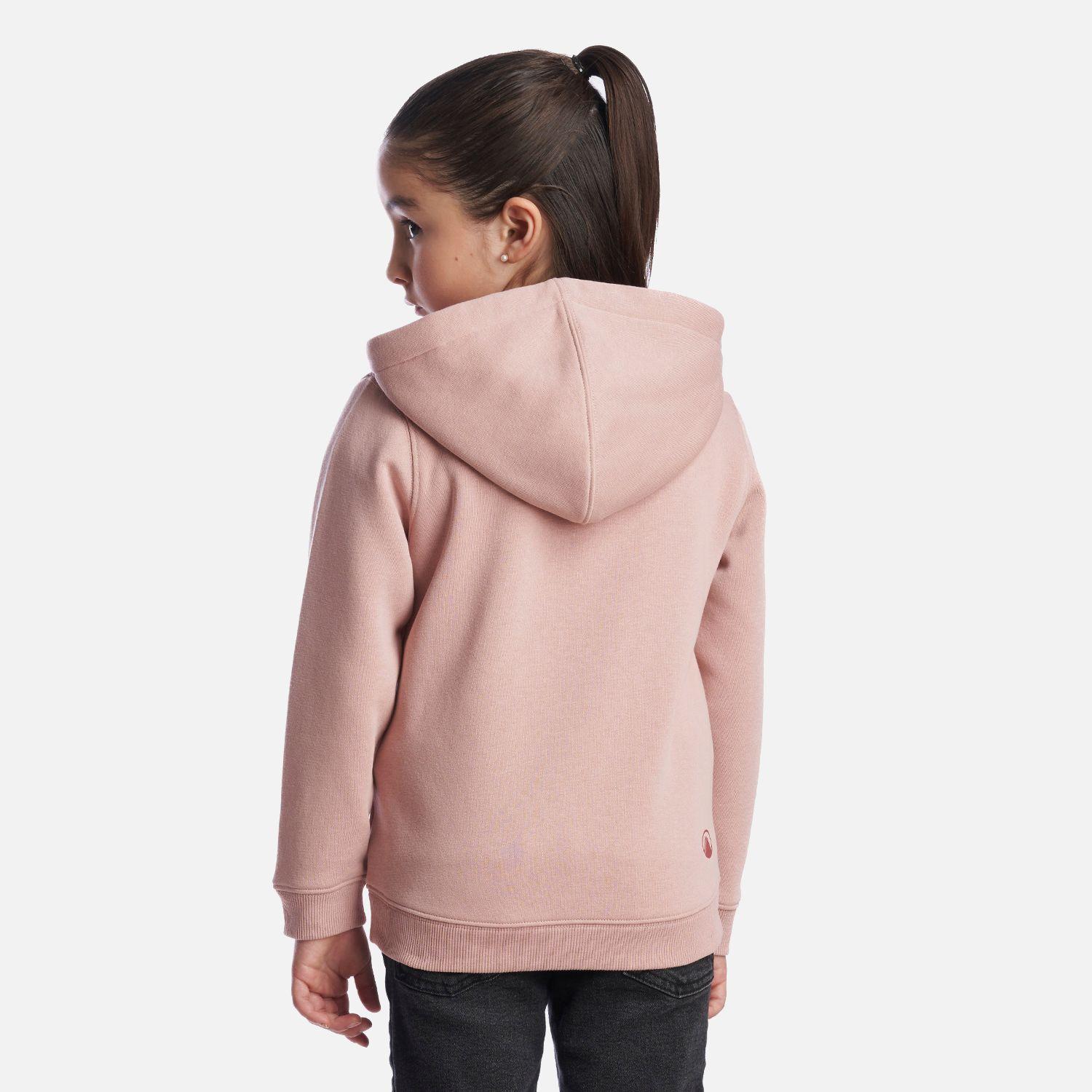 Poleron Niña Insigne Hoody Sweatshirt Rosa Lippi-3