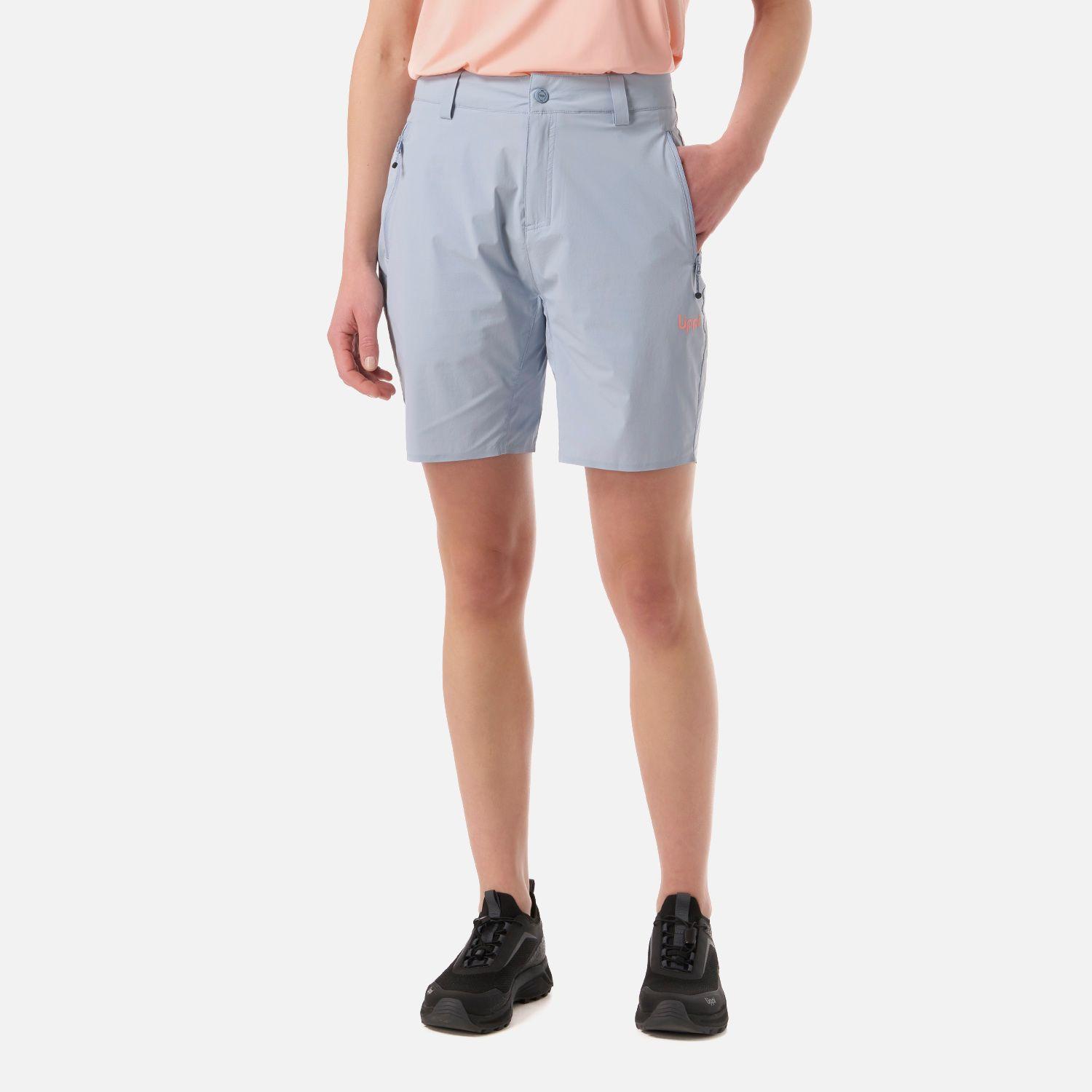 Short Mujer Air Q-Dry Shorts Celeste Oscuro Lippi V26-0