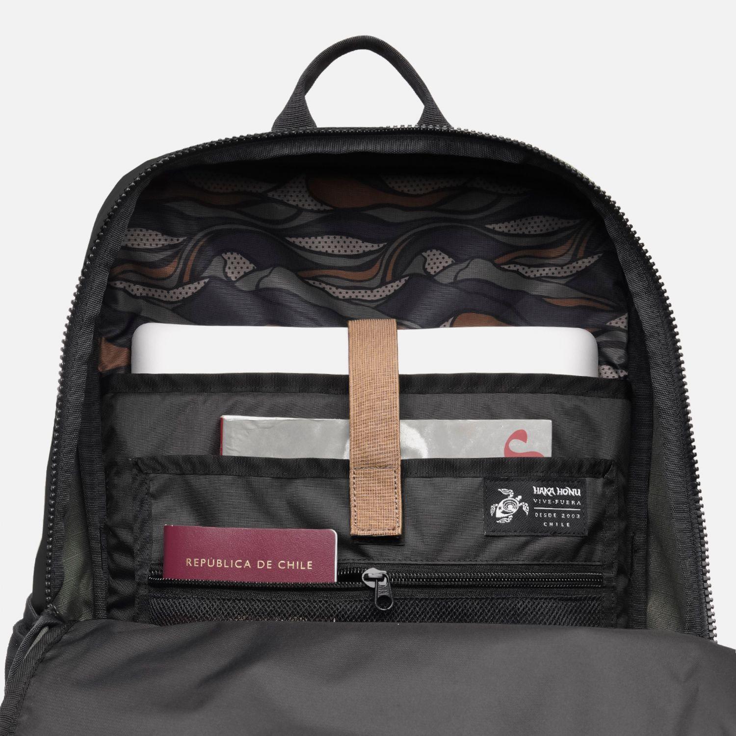 Mochila Trome 28L Negro Haka Honu V26-7