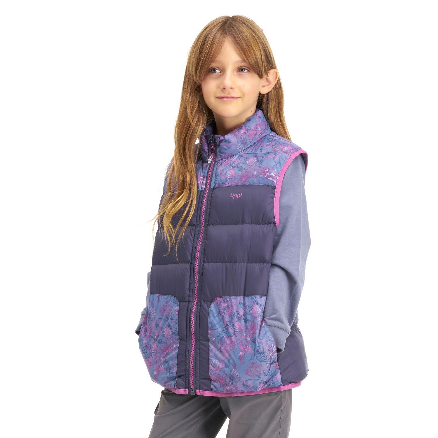 Chaqueta Niña Airy Vest Jacket Azul Noche Lippi-2