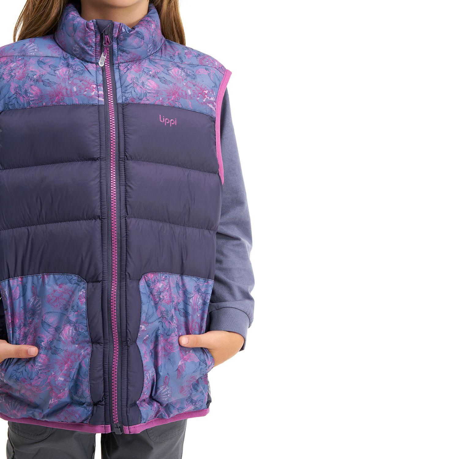 Chaqueta Niña Airy Vest Jacket Azul Noche Lippi-4