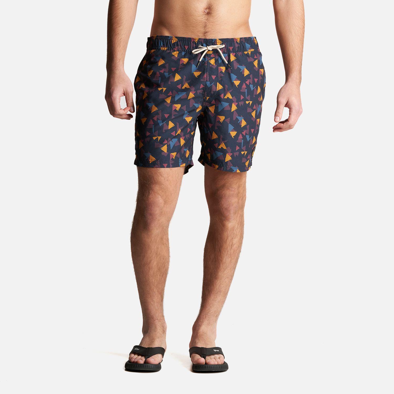 Traje de Baño Hombre Aqua Swimwear Full Print Azul Marino Lippi-1