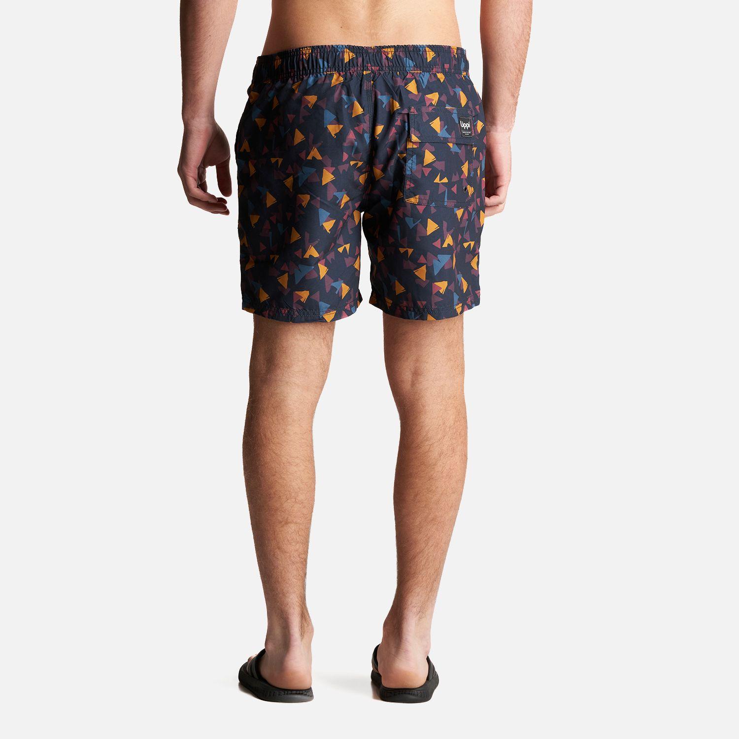 Traje de Baño Hombre Aqua Swimwear Full Print Azul Marino Lippi-2