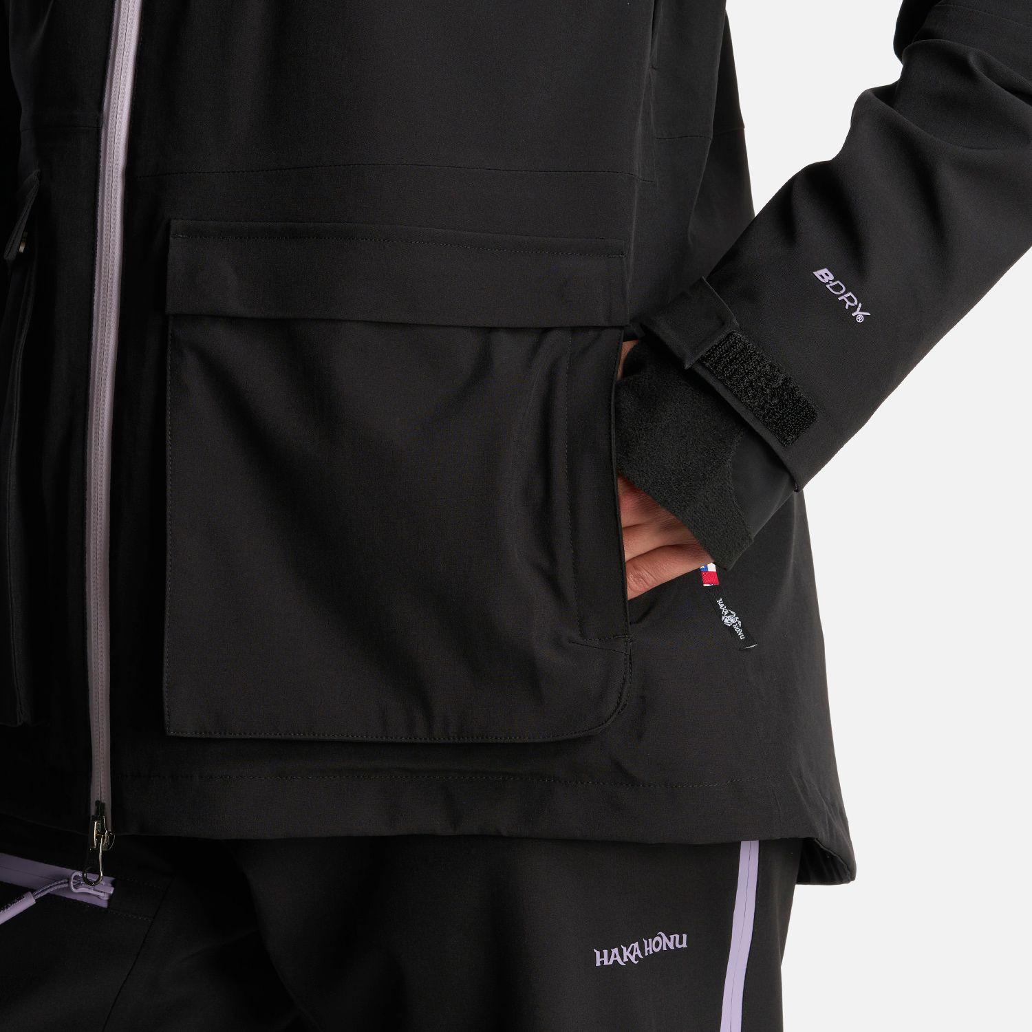 Chaqueta Mujer Viento Blanco Negro Haka Honu-8