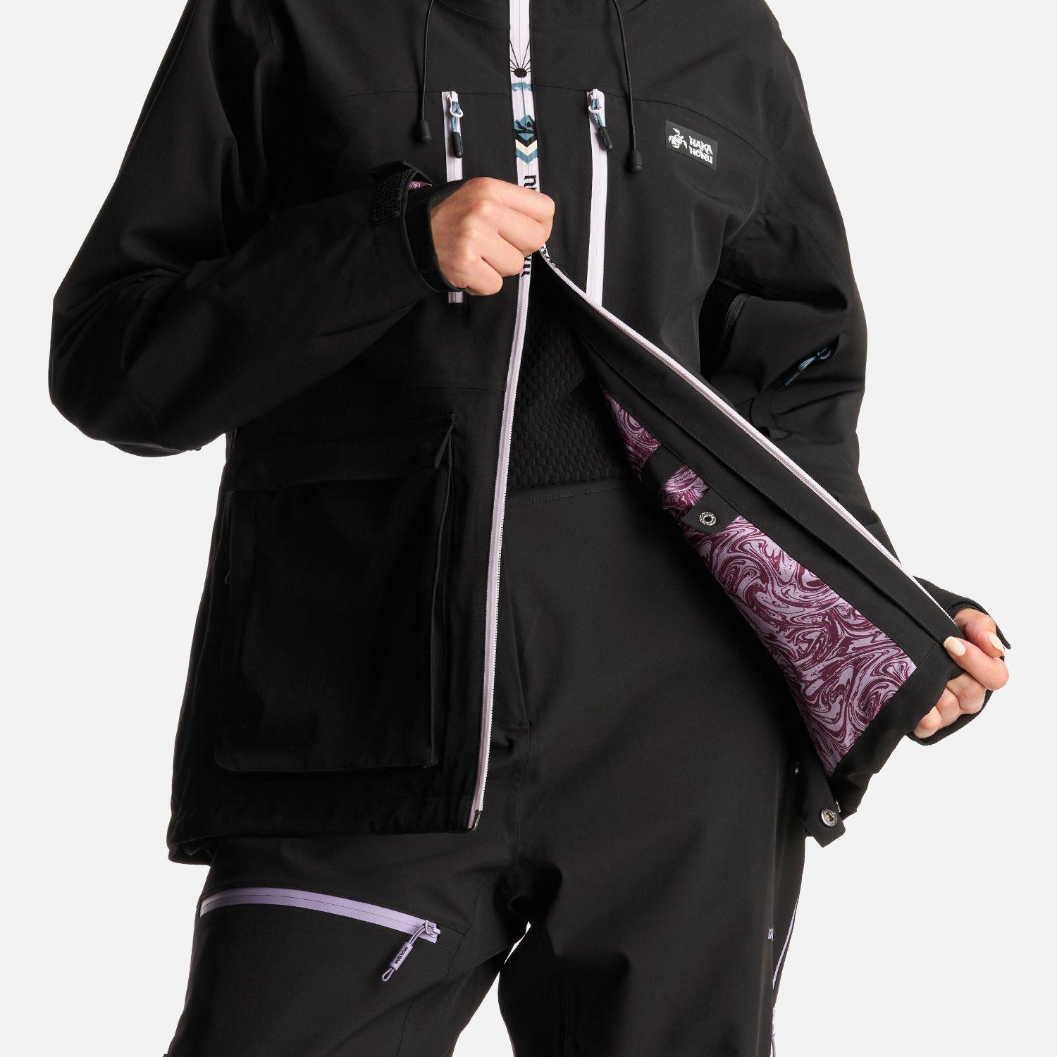 Chaqueta Mujer Viento Blanco Negro Haka Honu-9