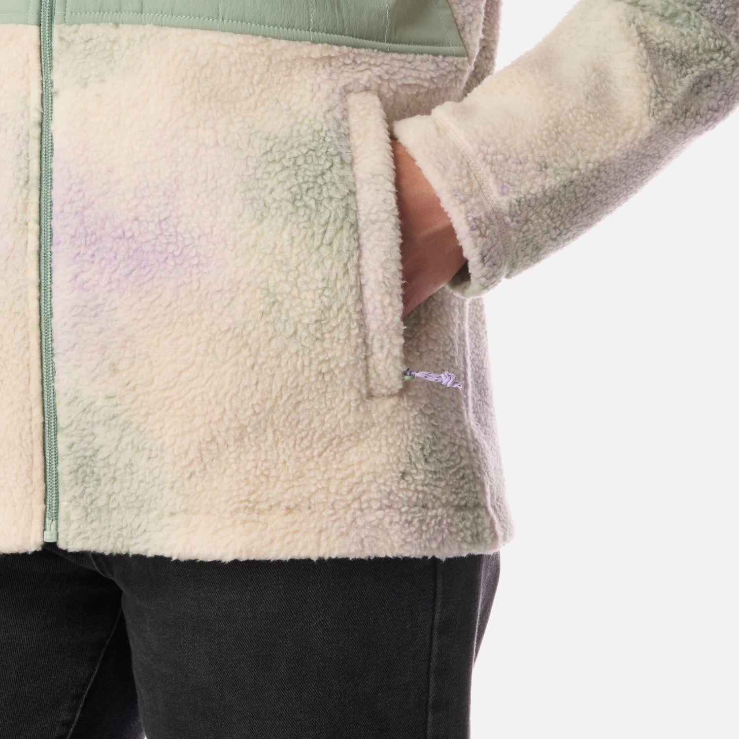 Polar Mujer Glaciar Sherpa-Pro Jacket Print Jade Lippi I26-4