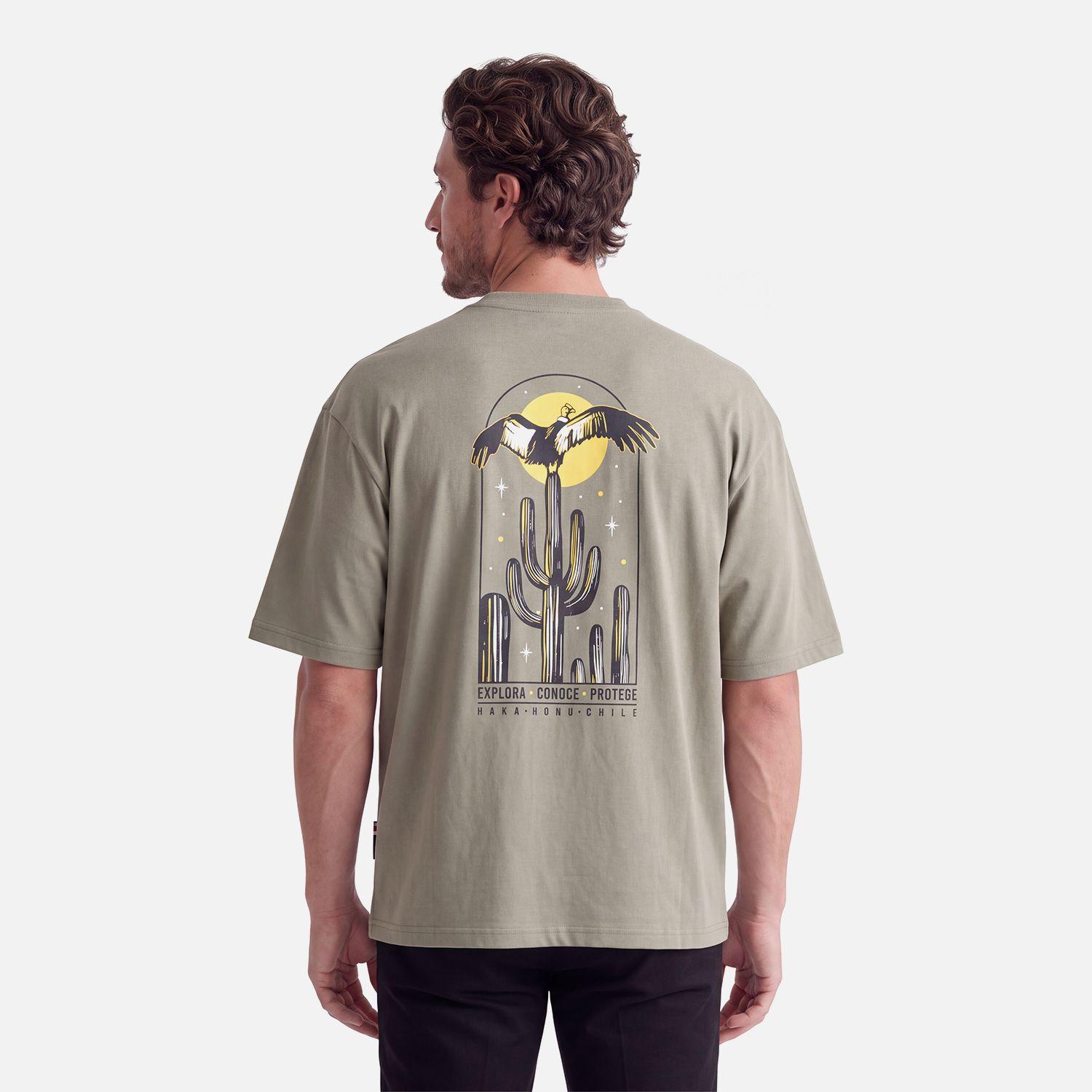 Polera Hombre Voy y Vuelvo Laurel Haka Honu V27-1