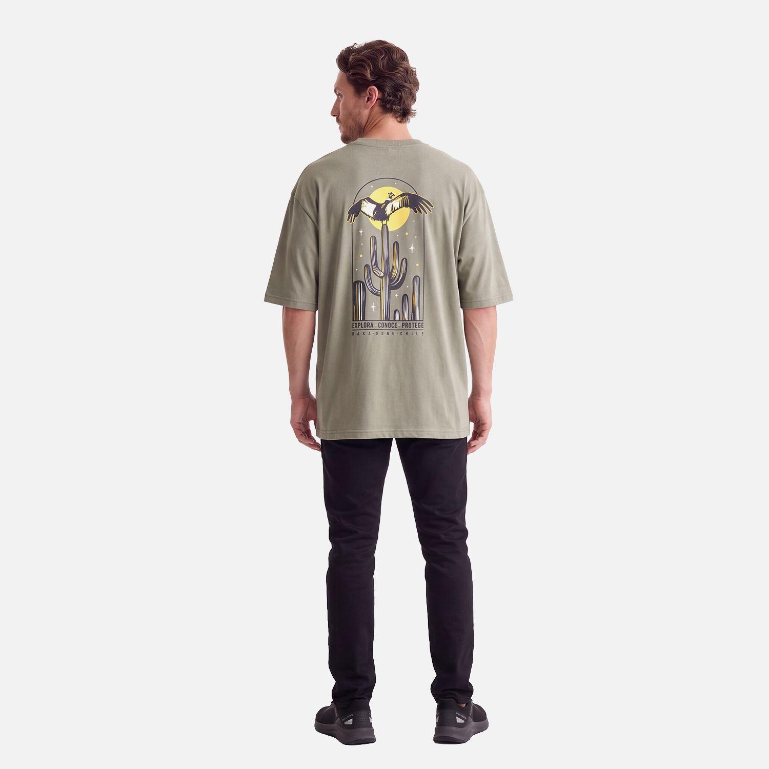 Polera Hombre Voy y Vuelvo Laurel Haka Honu V27-3