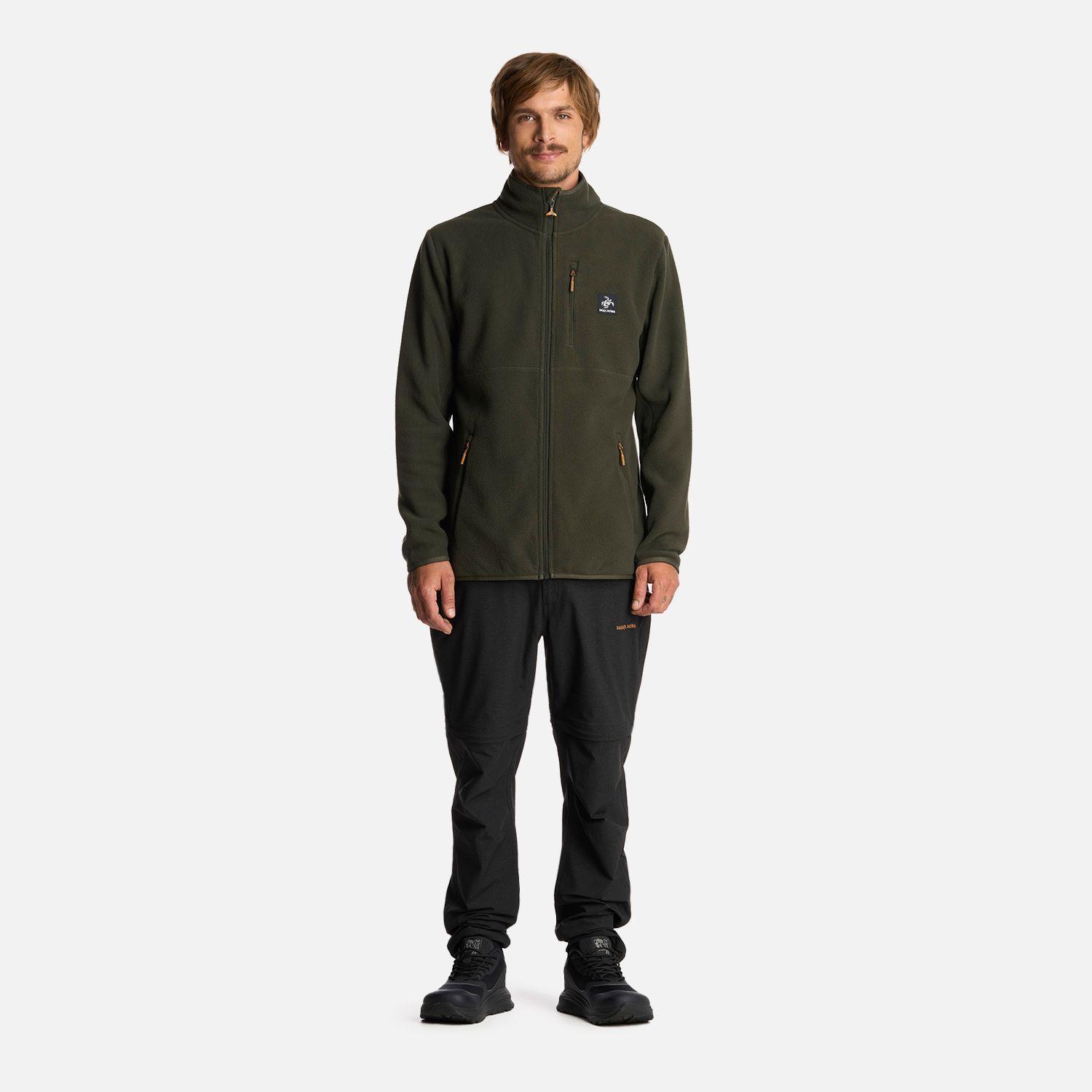 Polerón Hombre Tokerau Pro Verde Militar Haka Honu I25-6