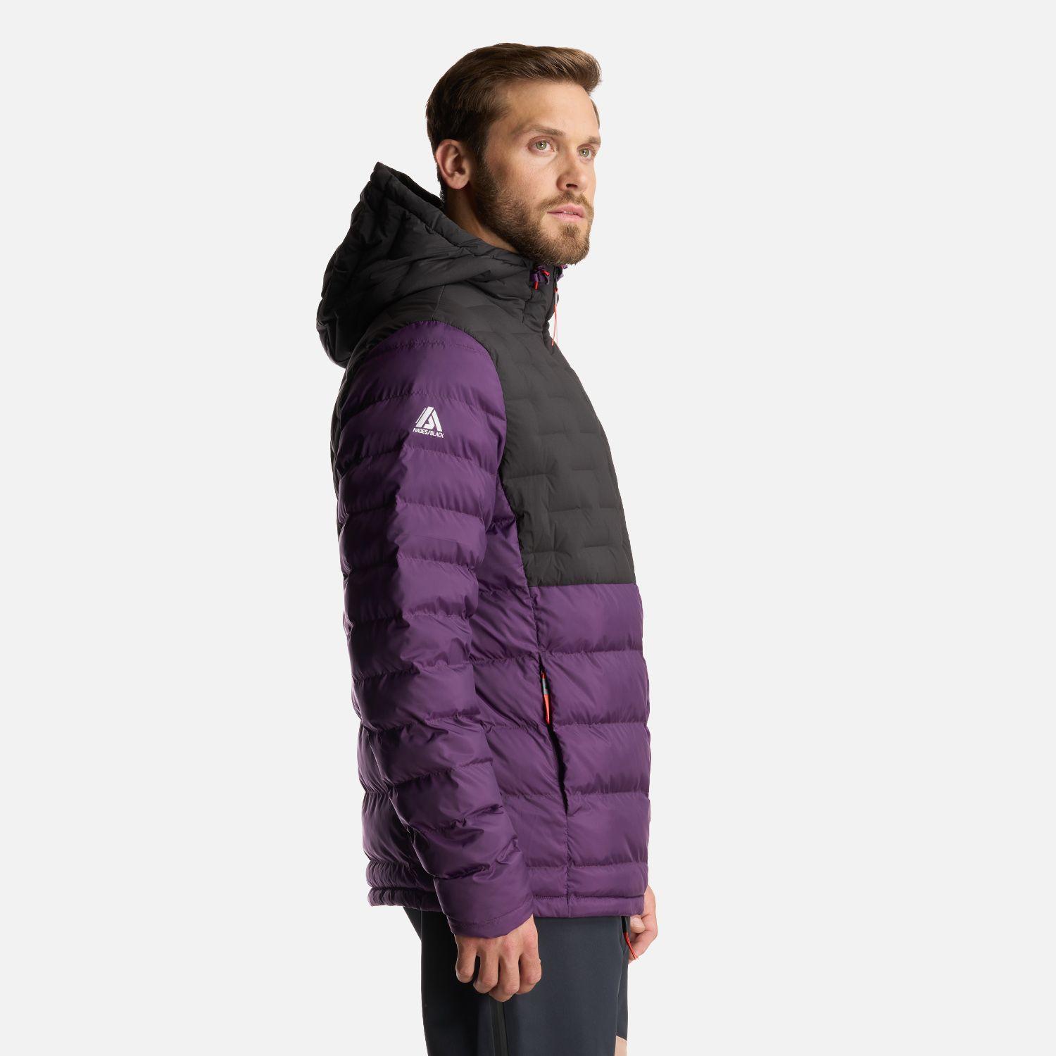 Chaqueta Hombre Bazpur EVO Down Hoody Jacket Morado Lippi-2