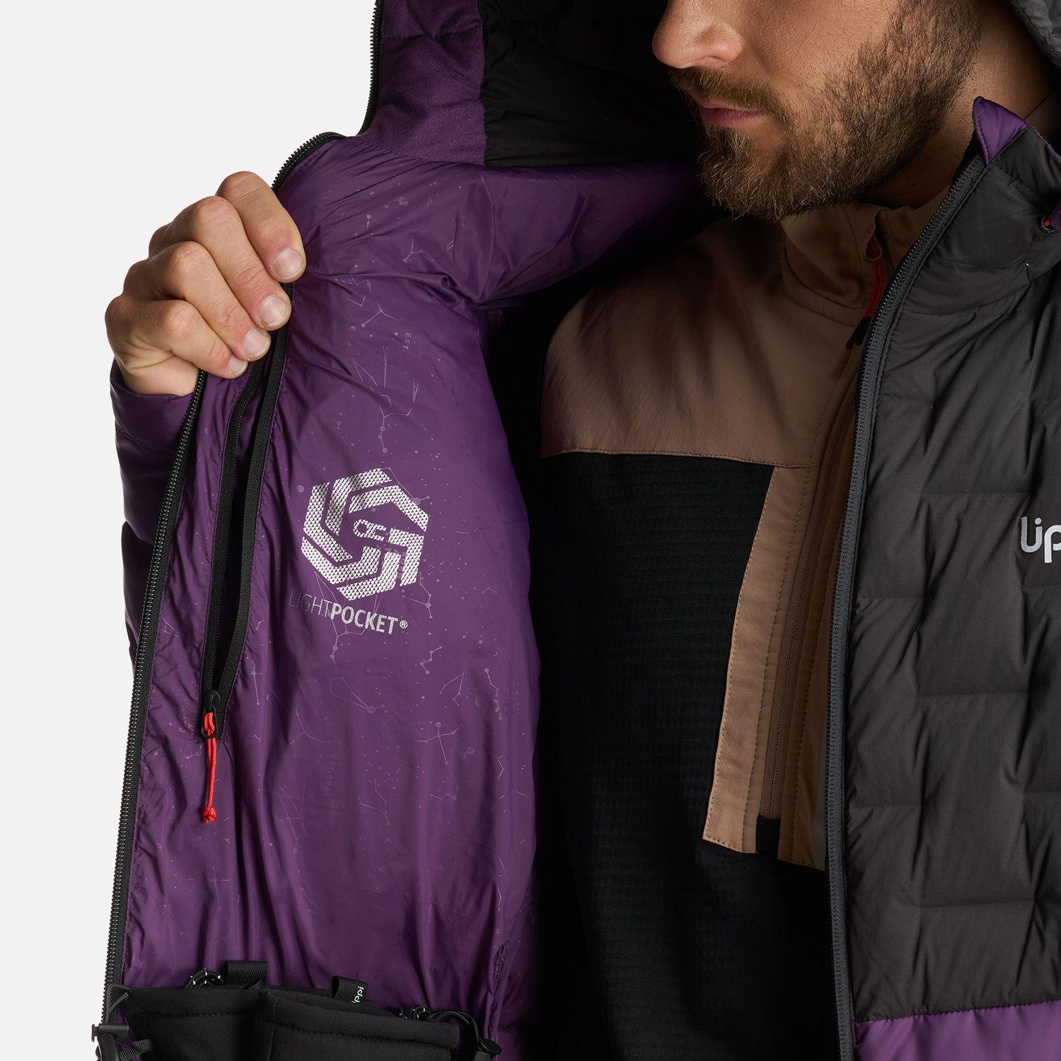Chaqueta Hombre Bazpur EVO Down Hoody Jacket Morado Lippi-7
