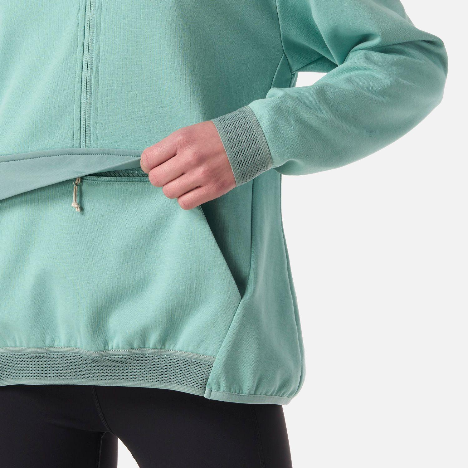 Polerón Mujer DownStreet 1/4 Zip Sweatshirt Turquesa Lippi V26-4