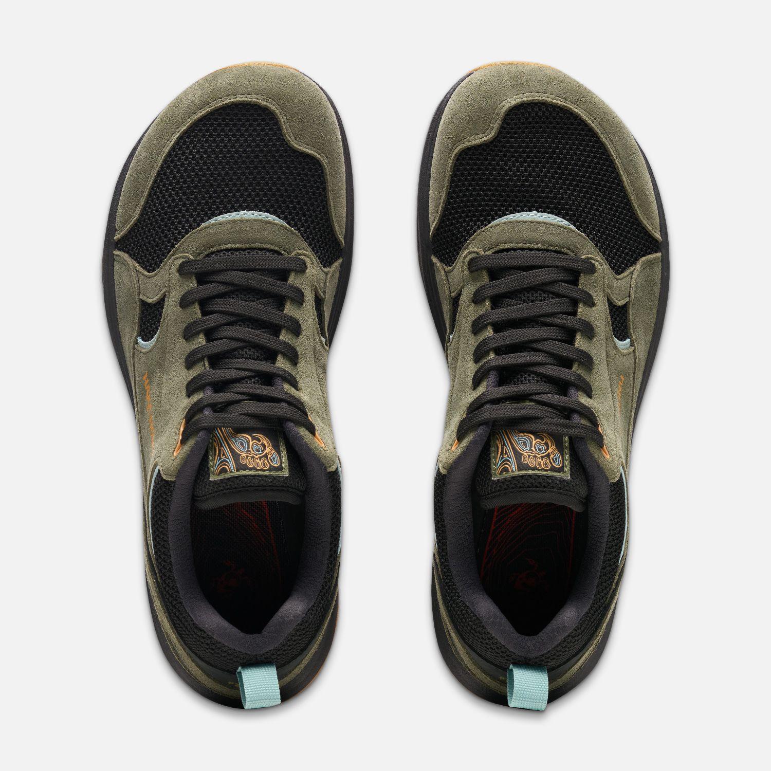 Zapatilla Hombre Huella Verde Grisaceo Haka Honu-5