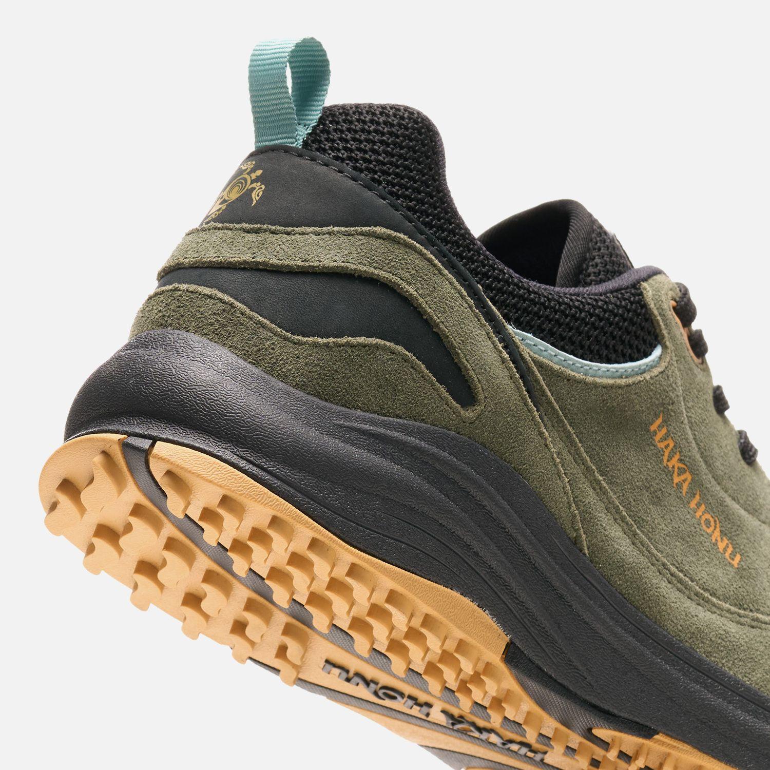 Zapatilla Hombre Huella Verde Grisaceo Haka Honu-7