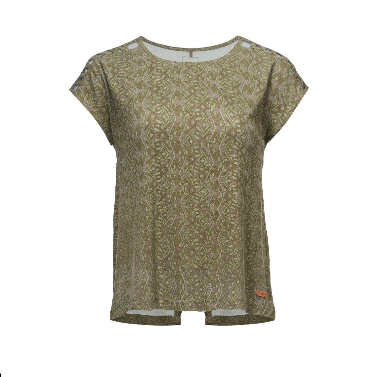 Polera Mujer Botanical T-Shirt Print Laurel Lippi-0