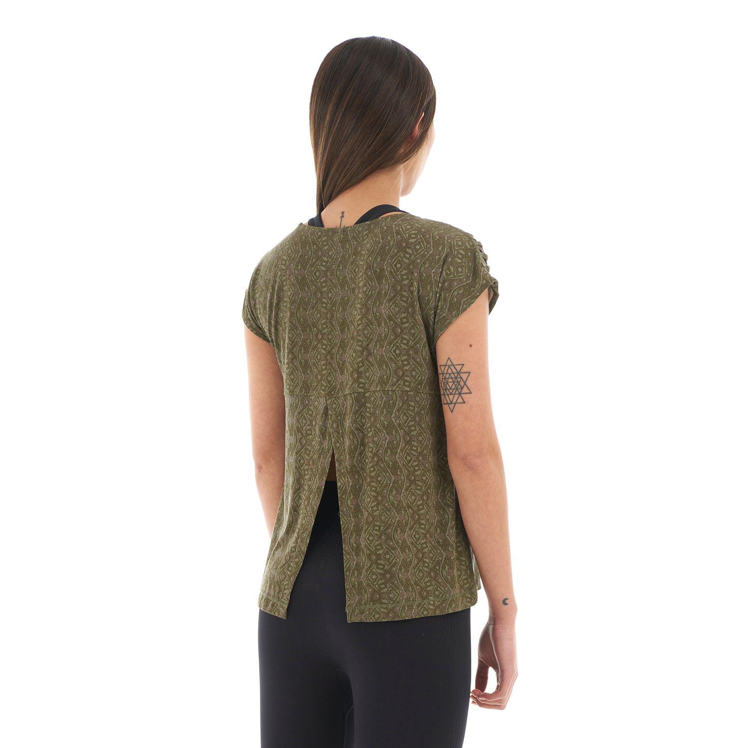 Polera Mujer Botanical T-Shirt Print Laurel Lippi-4