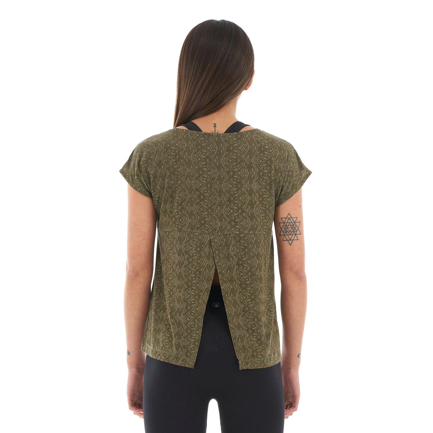 Polera Mujer Botanical T-Shirt Print Laurel Lippi-5