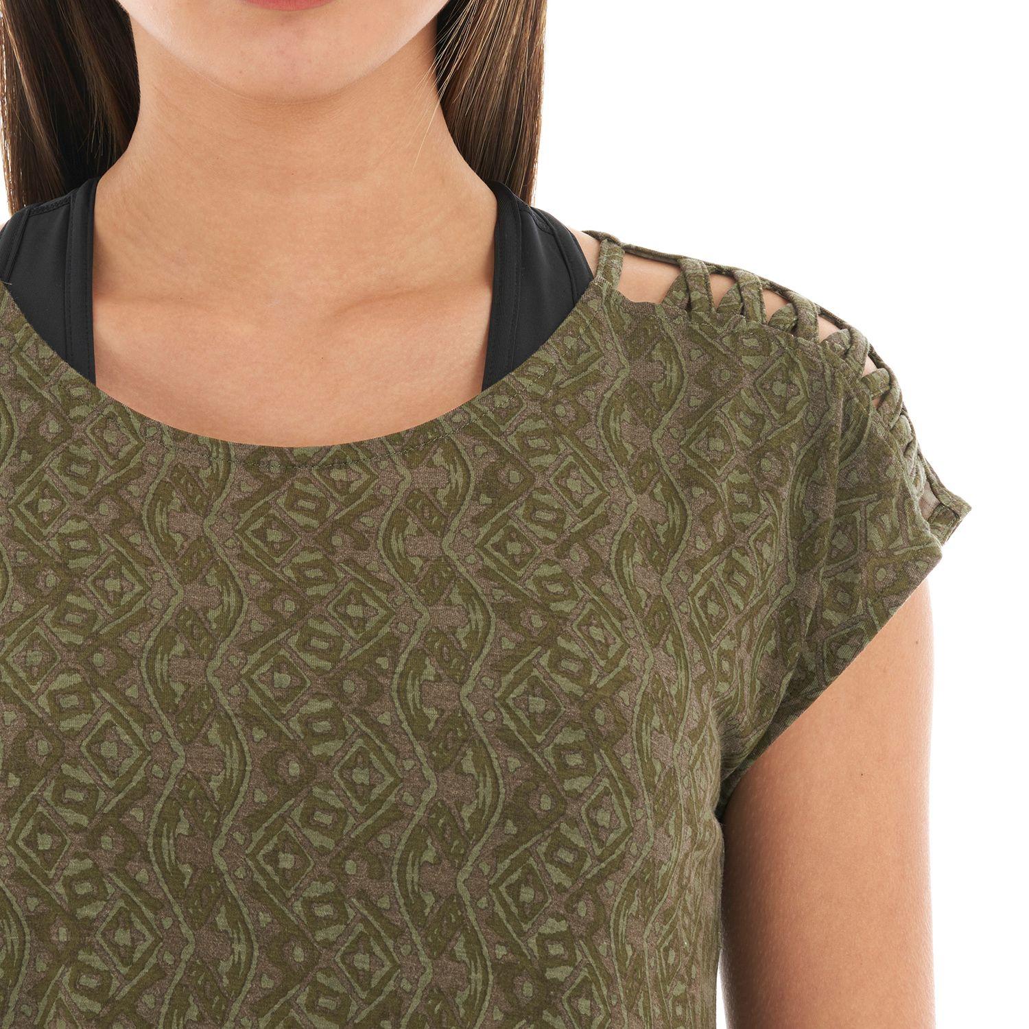 Polera Mujer Botanical T-Shirt Print Laurel Lippi-6