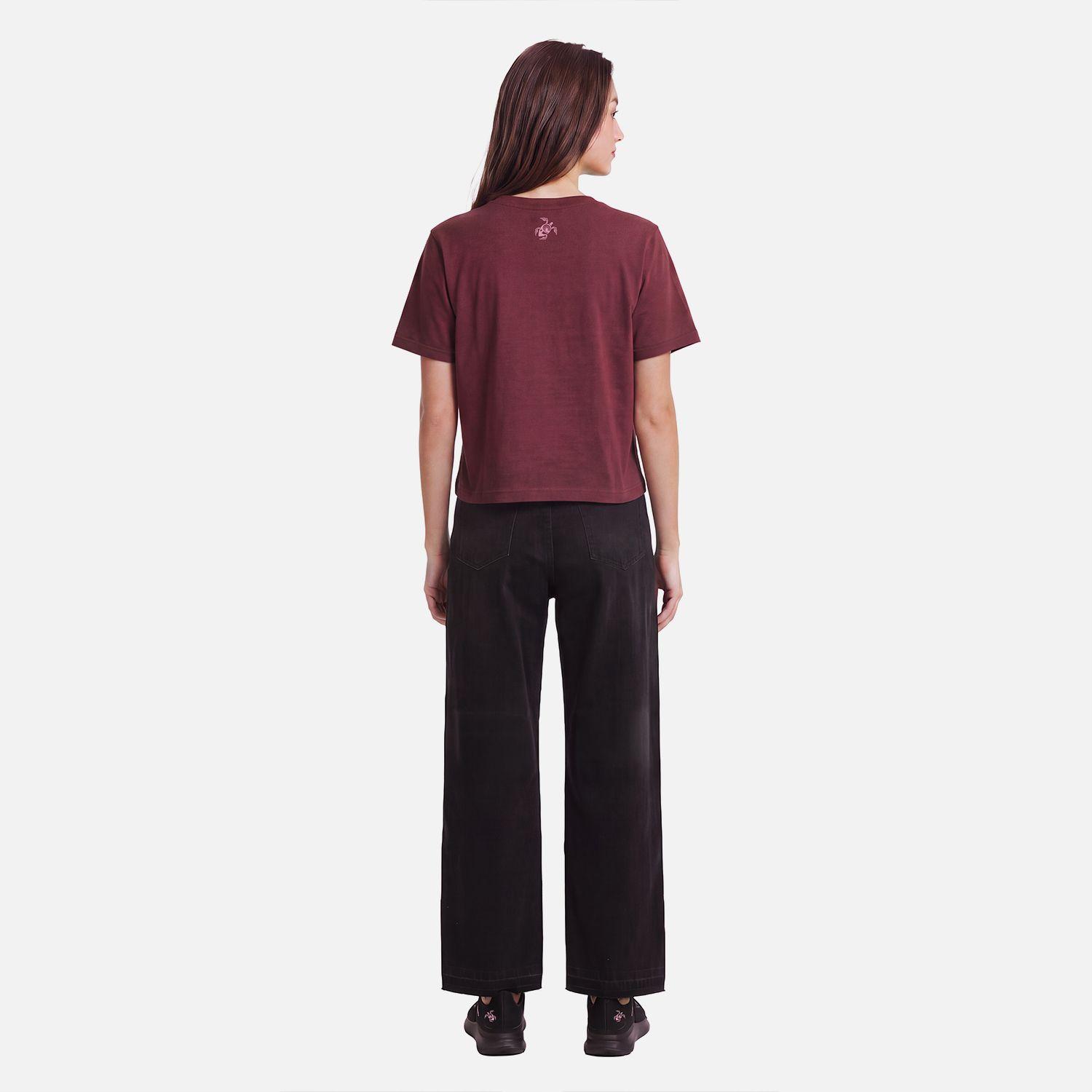 Polera Mujer Polo Burdeo Haka Honu V27-3