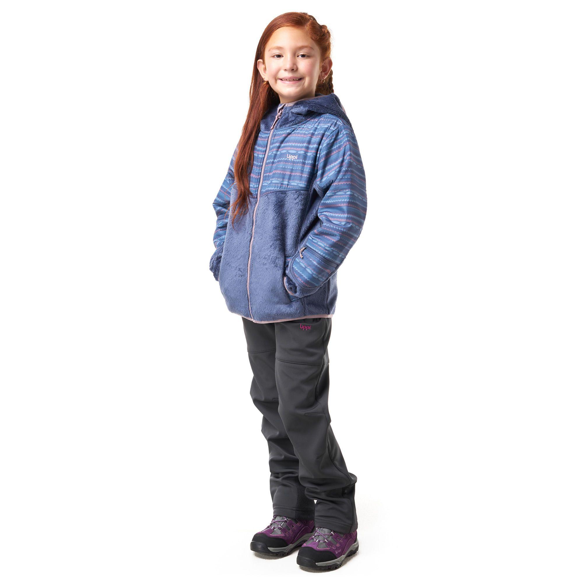 Pantalon Niña Kimball Softshell Pants Gris Oscuro Lippi I19-1