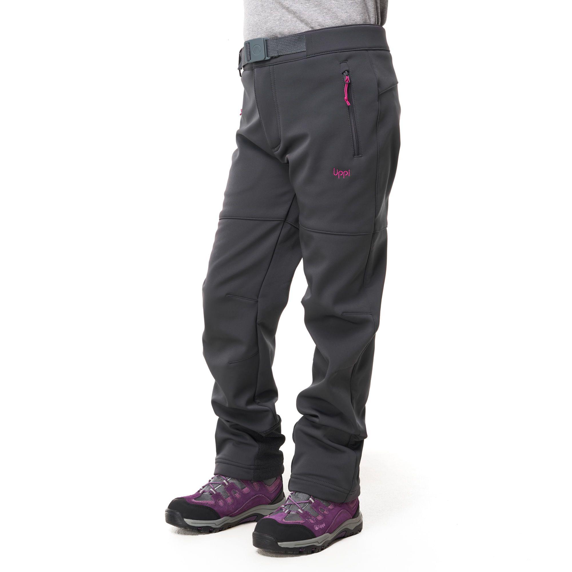 Pantalon Niña Kimball Softshell Pants Gris Oscuro Lippi I19-2