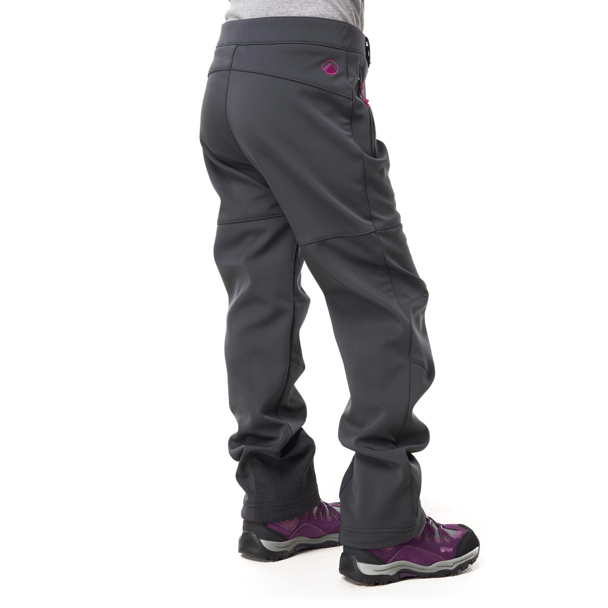 Pantalon Niña Kimball Softshell Pants Gris Oscuro Lippi I19-3