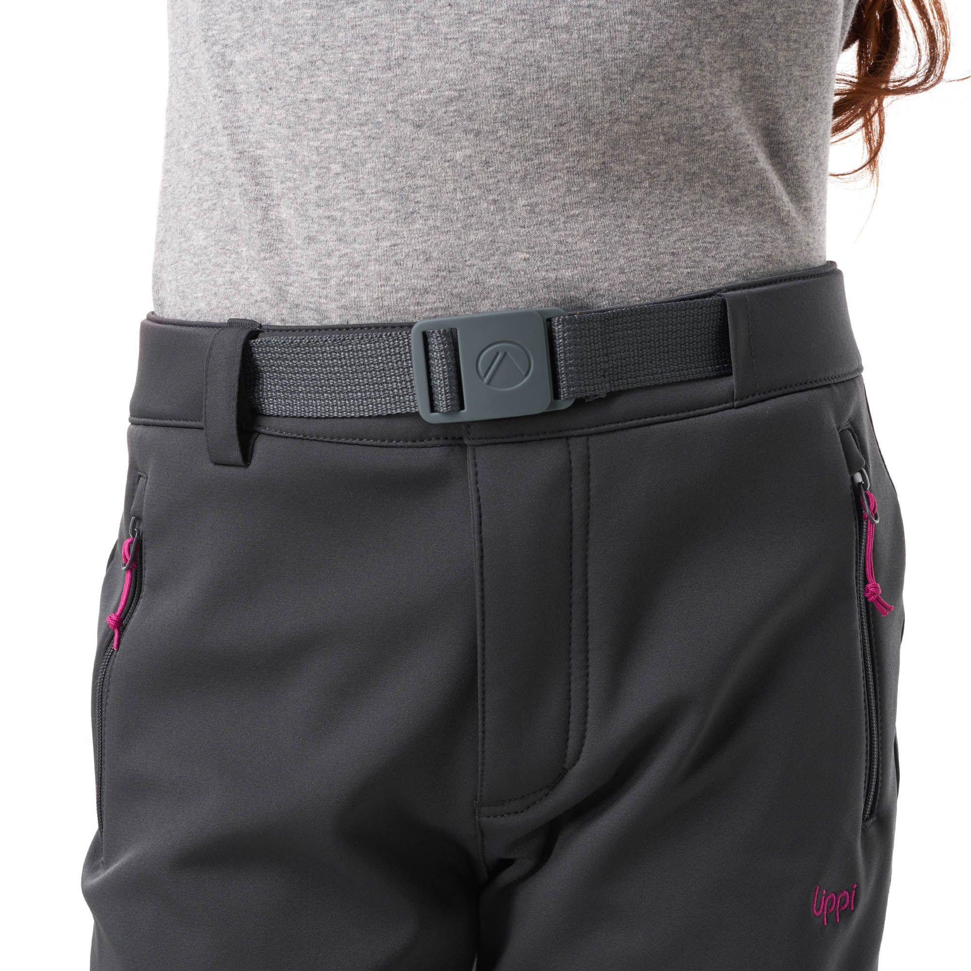 Pantalon Niña Kimball Softshell Pants Gris Oscuro Lippi I19-4