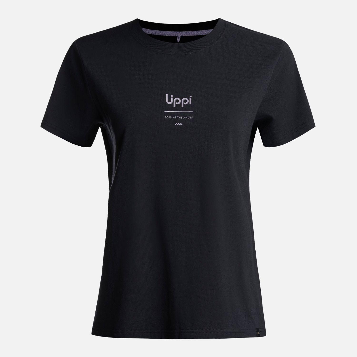 Polera Mujer  Ulmo Mid Point T-Shirt Negro Lippi-0