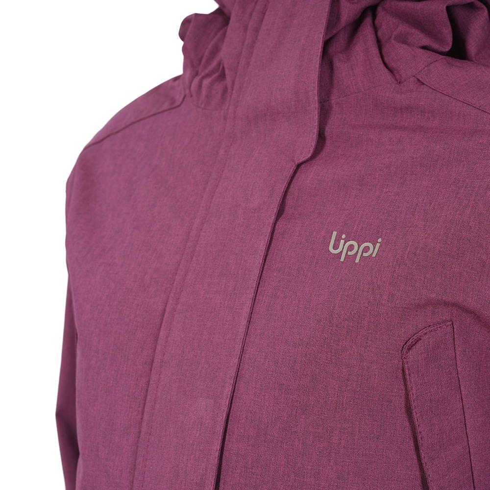 Chaqueta Niña Mini Andes B-Dry Jacket Melange Uva Lippi-2