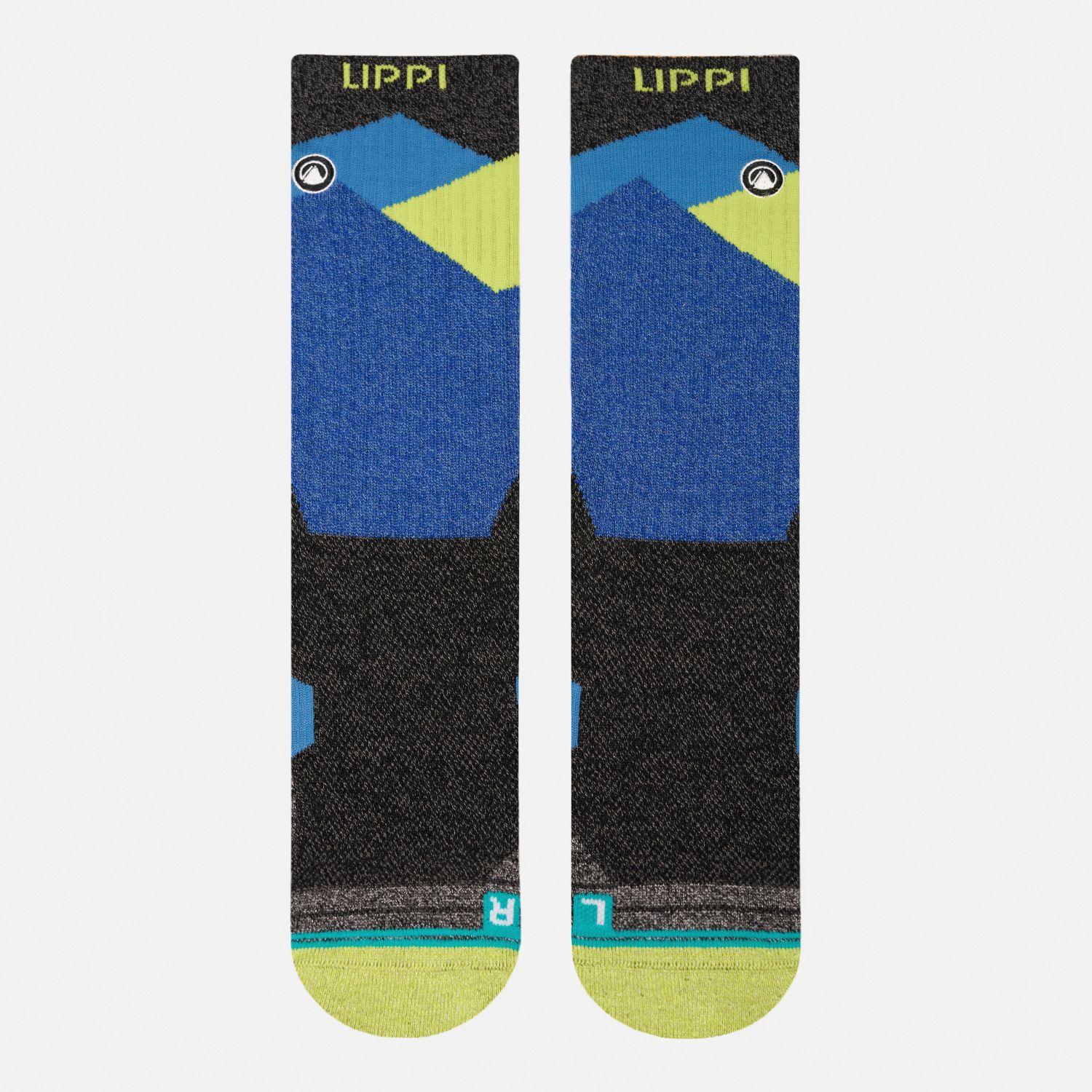 Calcetín Hombre Trekking Warm Socks Azul Melange Lippi I25-1